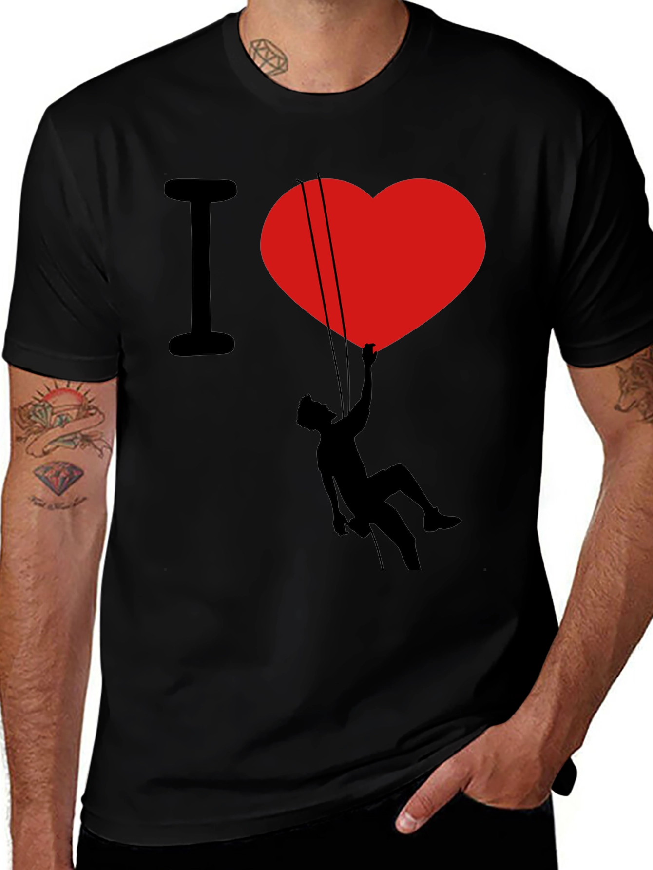 I Heart Climbing T-Shirt