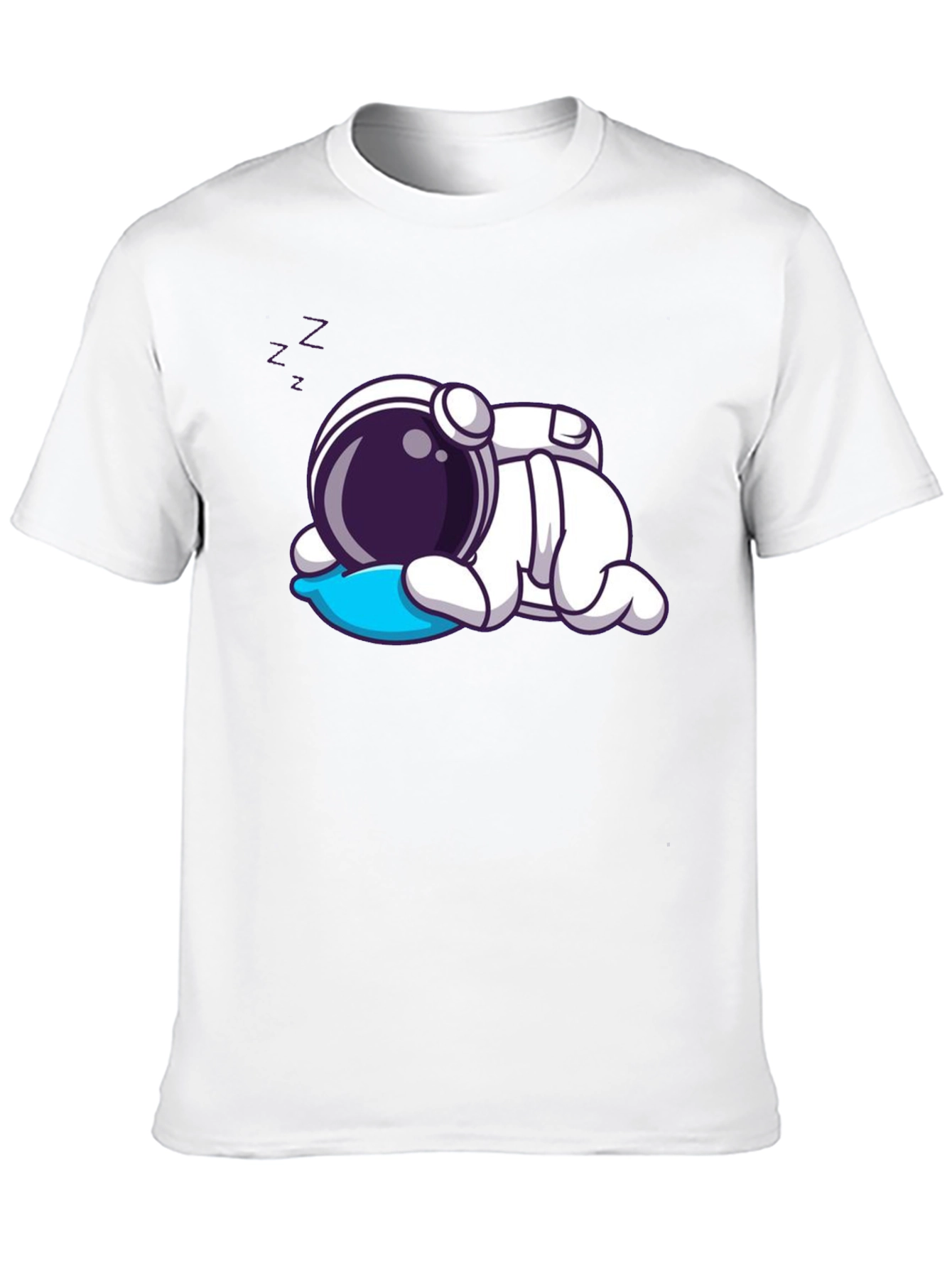 Sleeping Astronaut Graphic T-Shirt