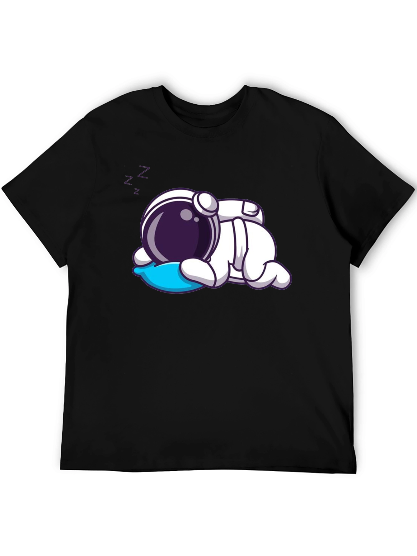 Sleeping Astronaut Graphic T-Shirt
