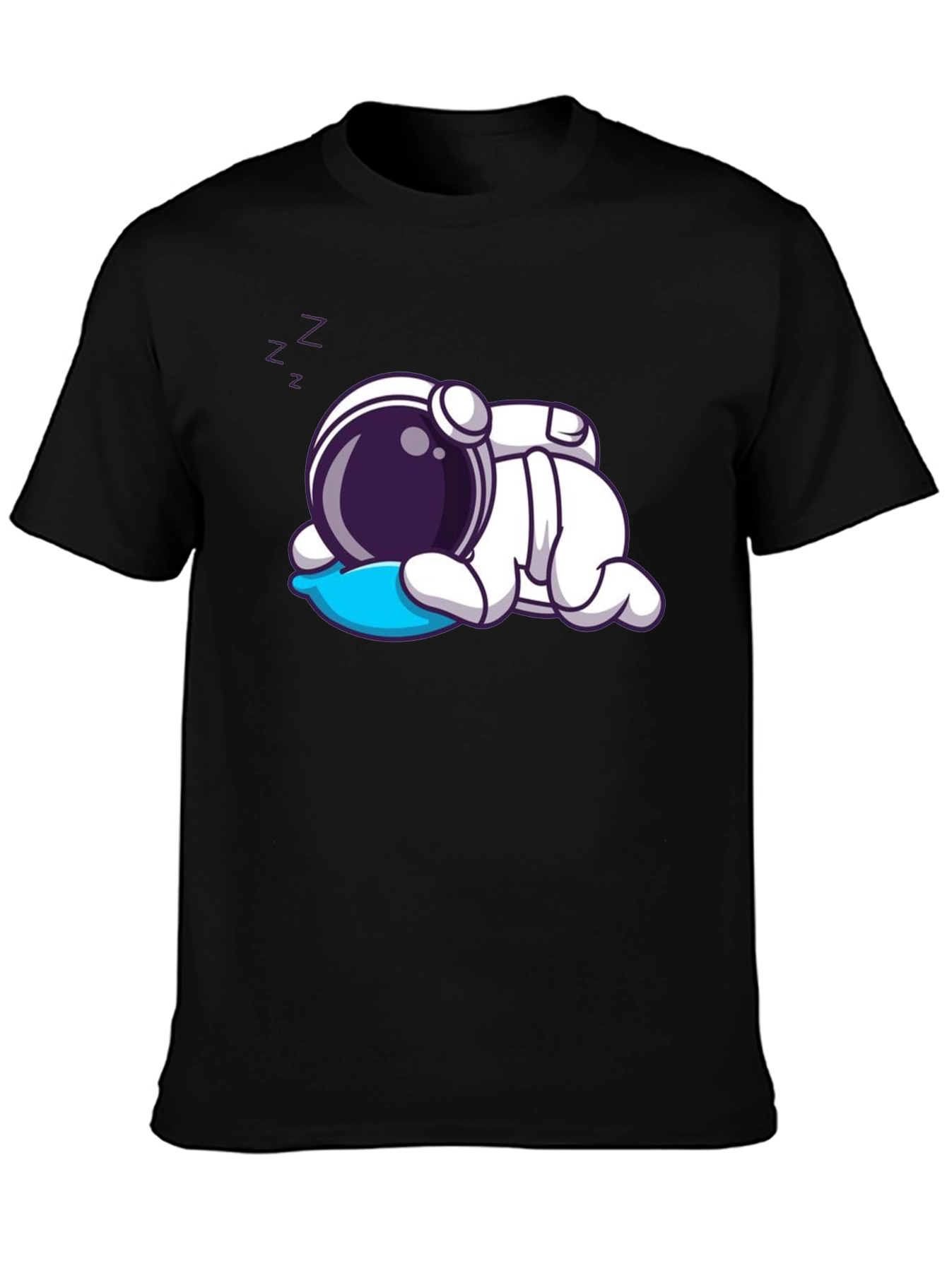 Sleeping Astronaut Graphic T-Shirt