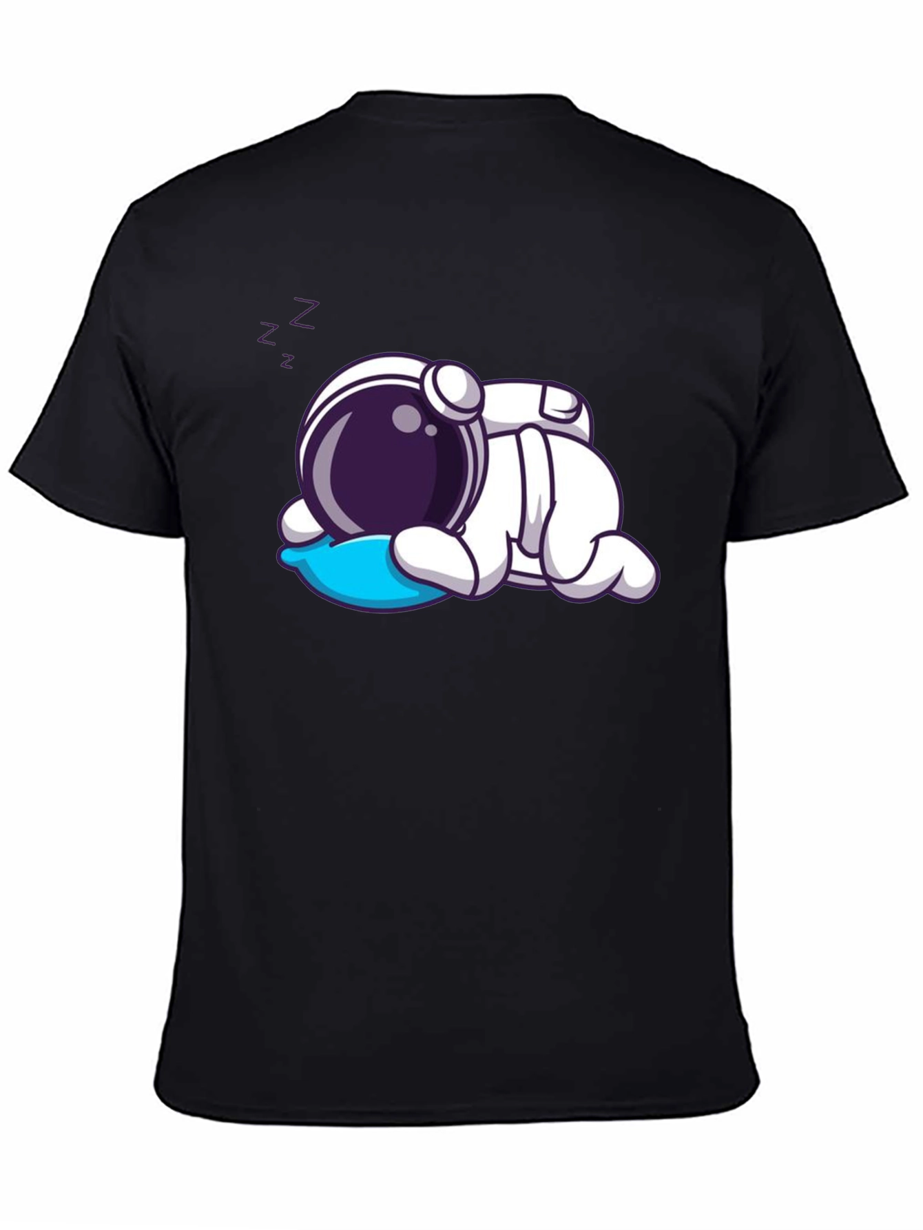 Sleeping Astronaut Graphic T-Shirt