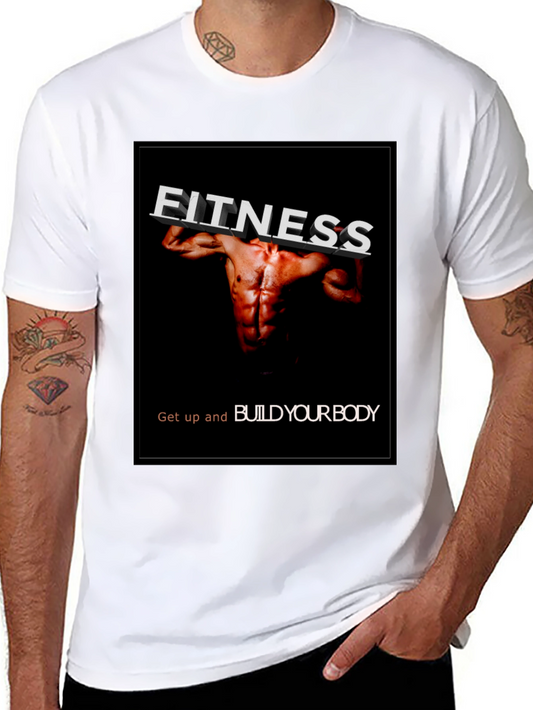 Fitness Bodybuilding Graphic T-Shirt
