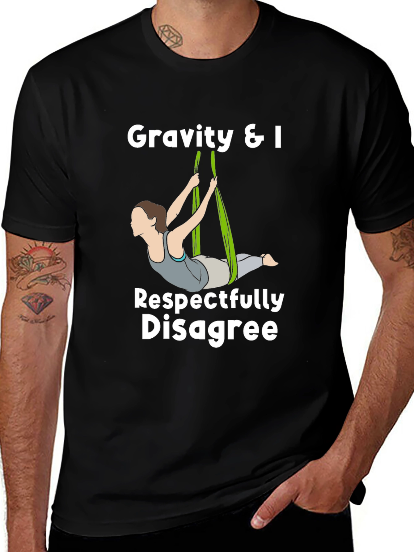 Gravity & I Respectfully Disagree T-Shirt