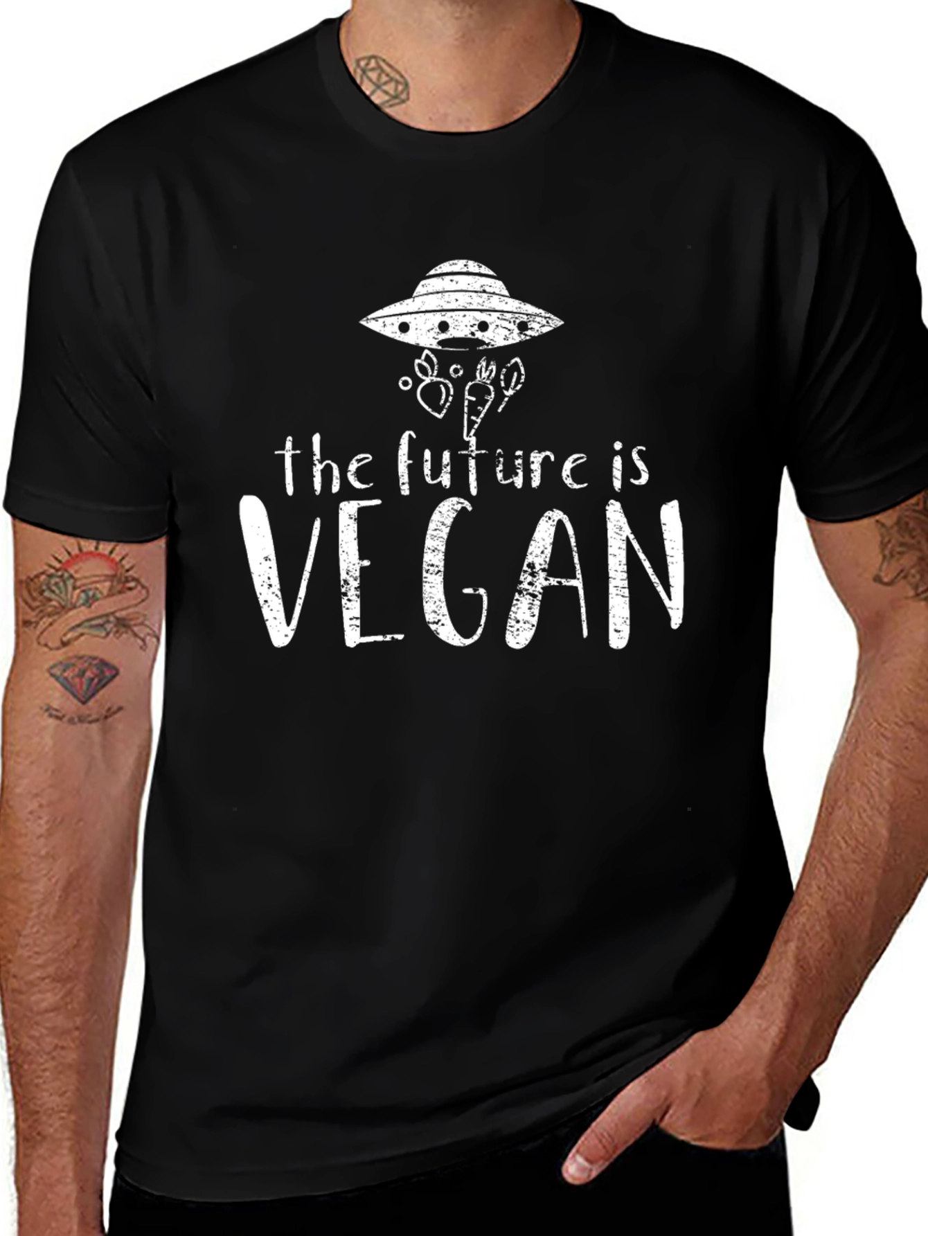 Vegan Future UFO T-Shirt