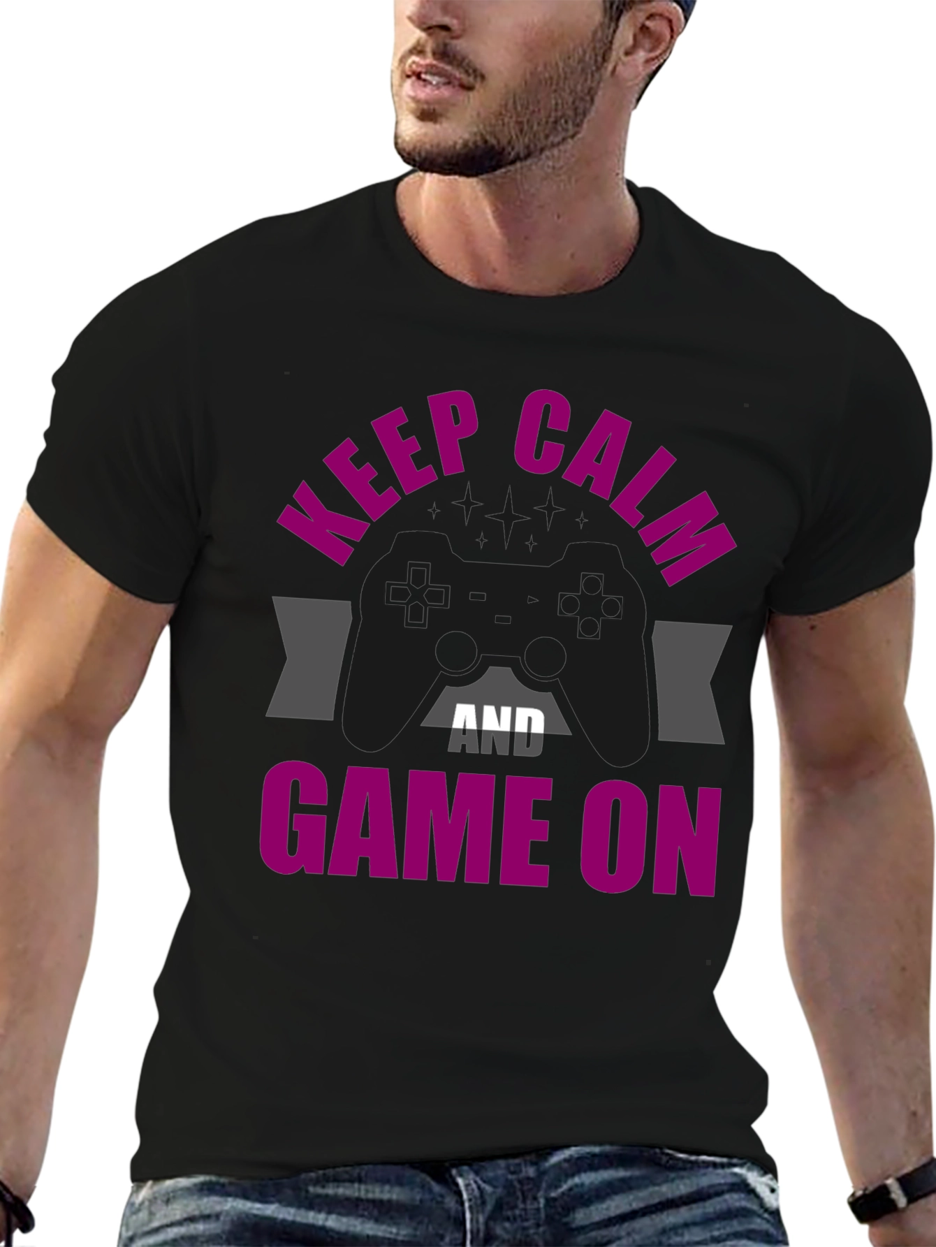 Keep Calm and Game On T-Shirt