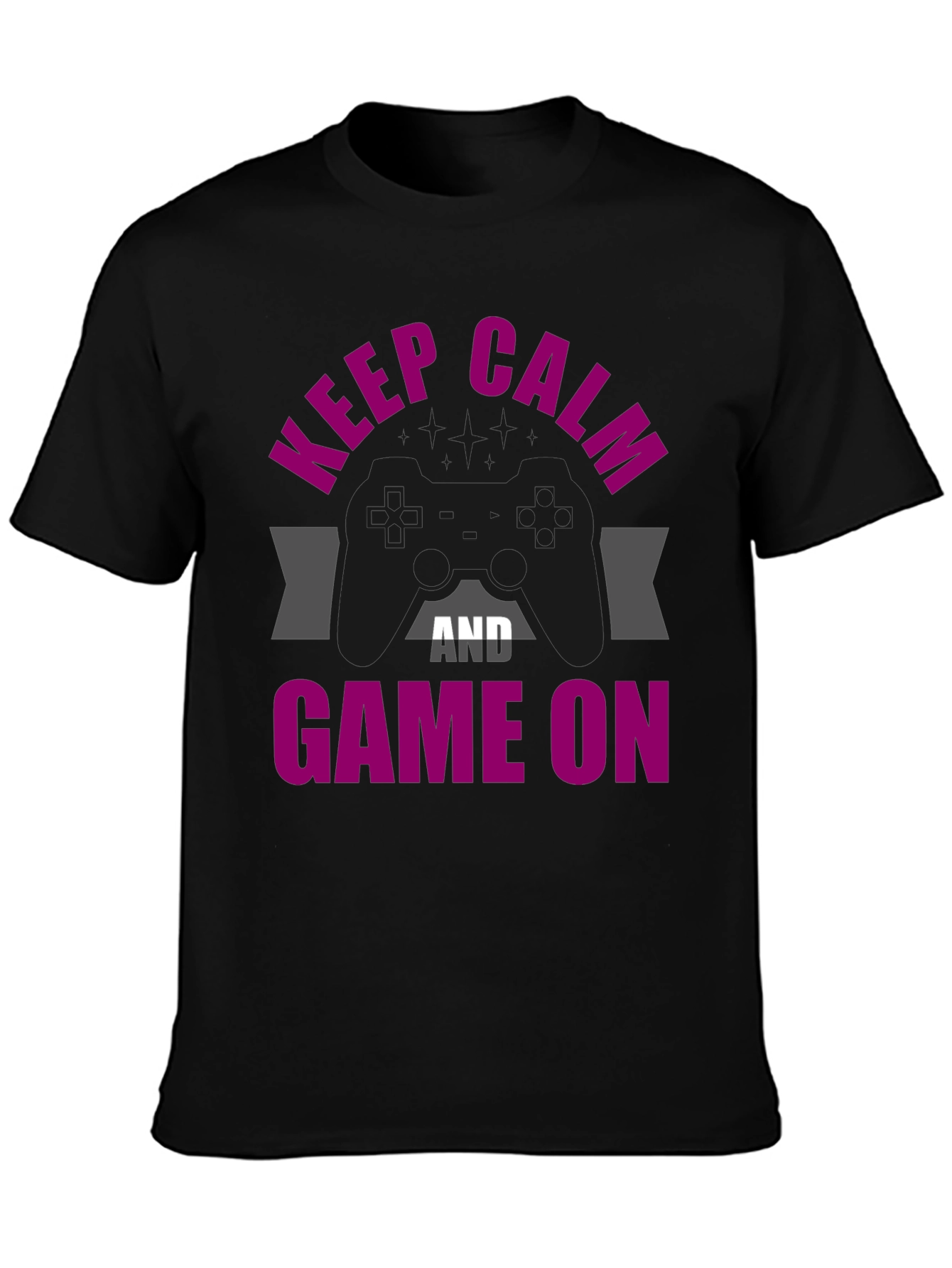 Keep Calm and Game On T-Shirt