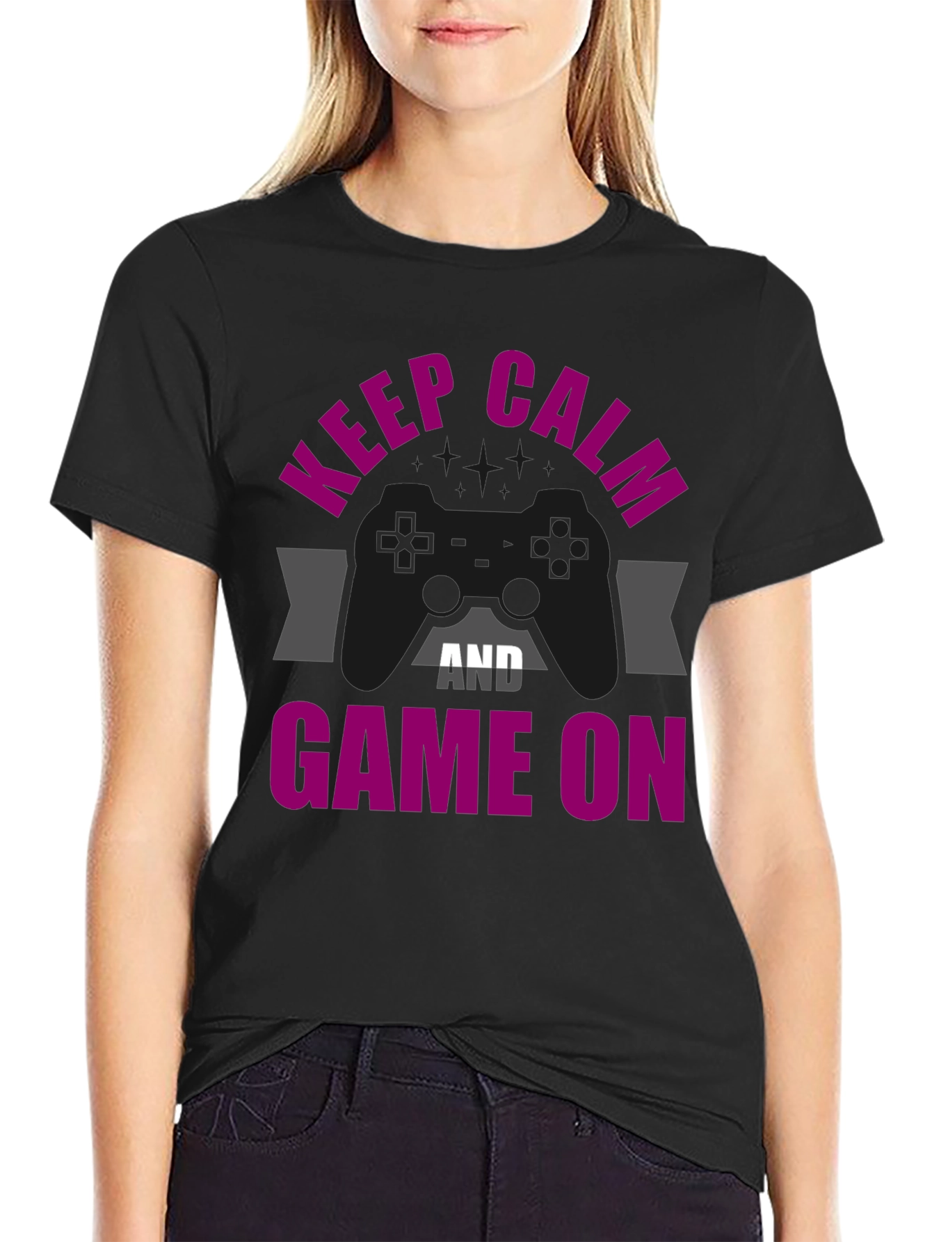 Keep Calm and Game On T-Shirt