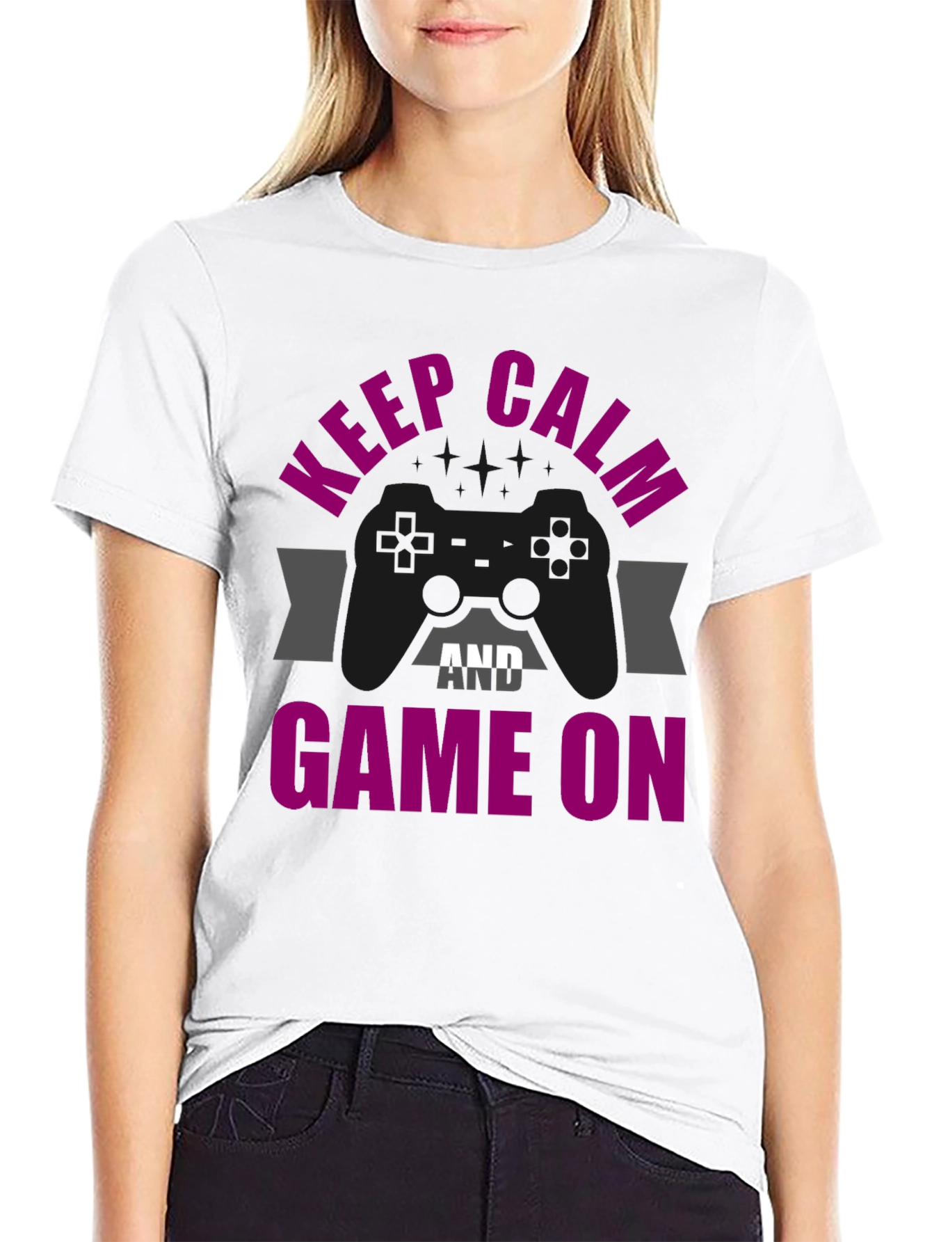 Keep Calm and Game On T-Shirt