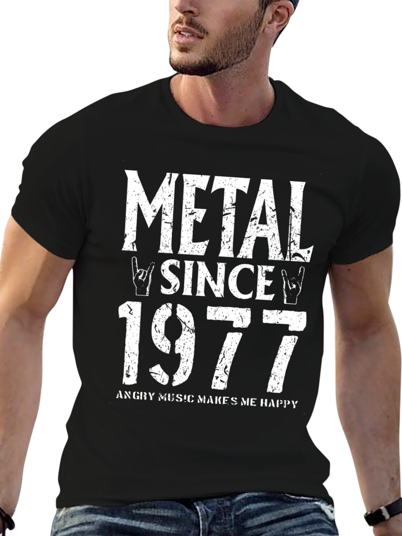 Metal Since 1977 Graphic T-Shirt