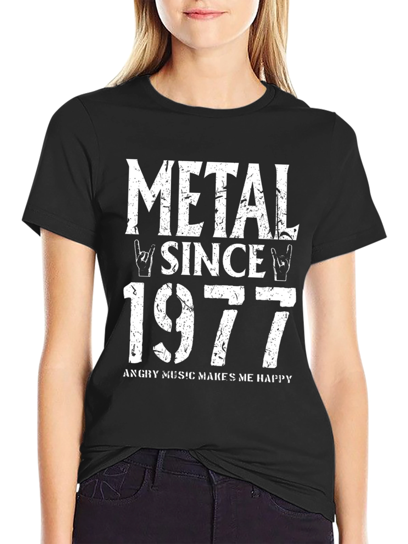 Metal Since 1977 Graphic T-Shirt