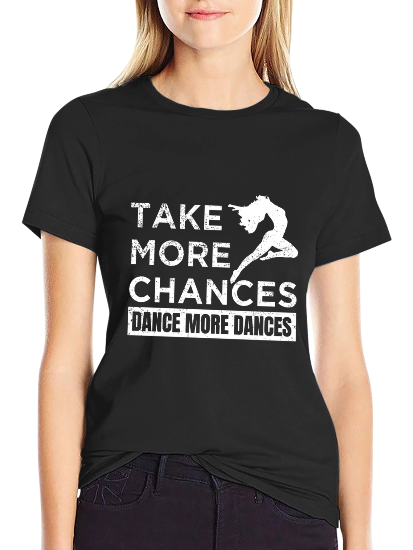 Dance More Dances Graphic T-Shirt