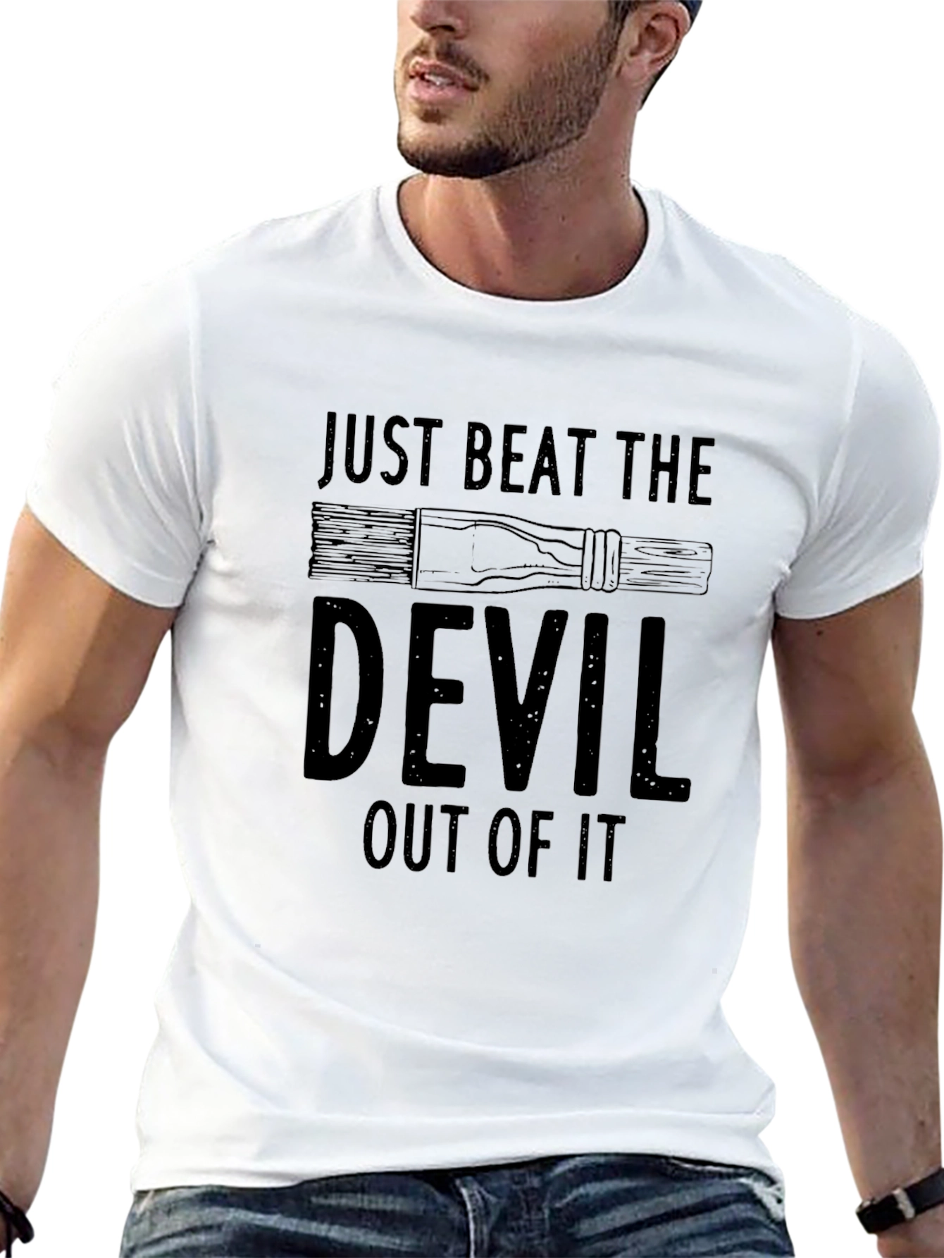 Beat the Devil T-Shirt - Funny Graphic Tee