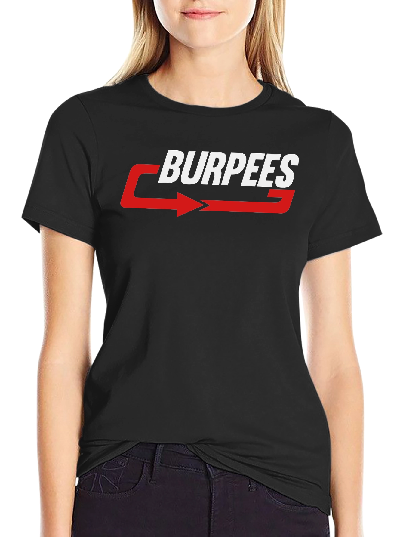 Burpees Graphic T-Shirt - Workout Motivation