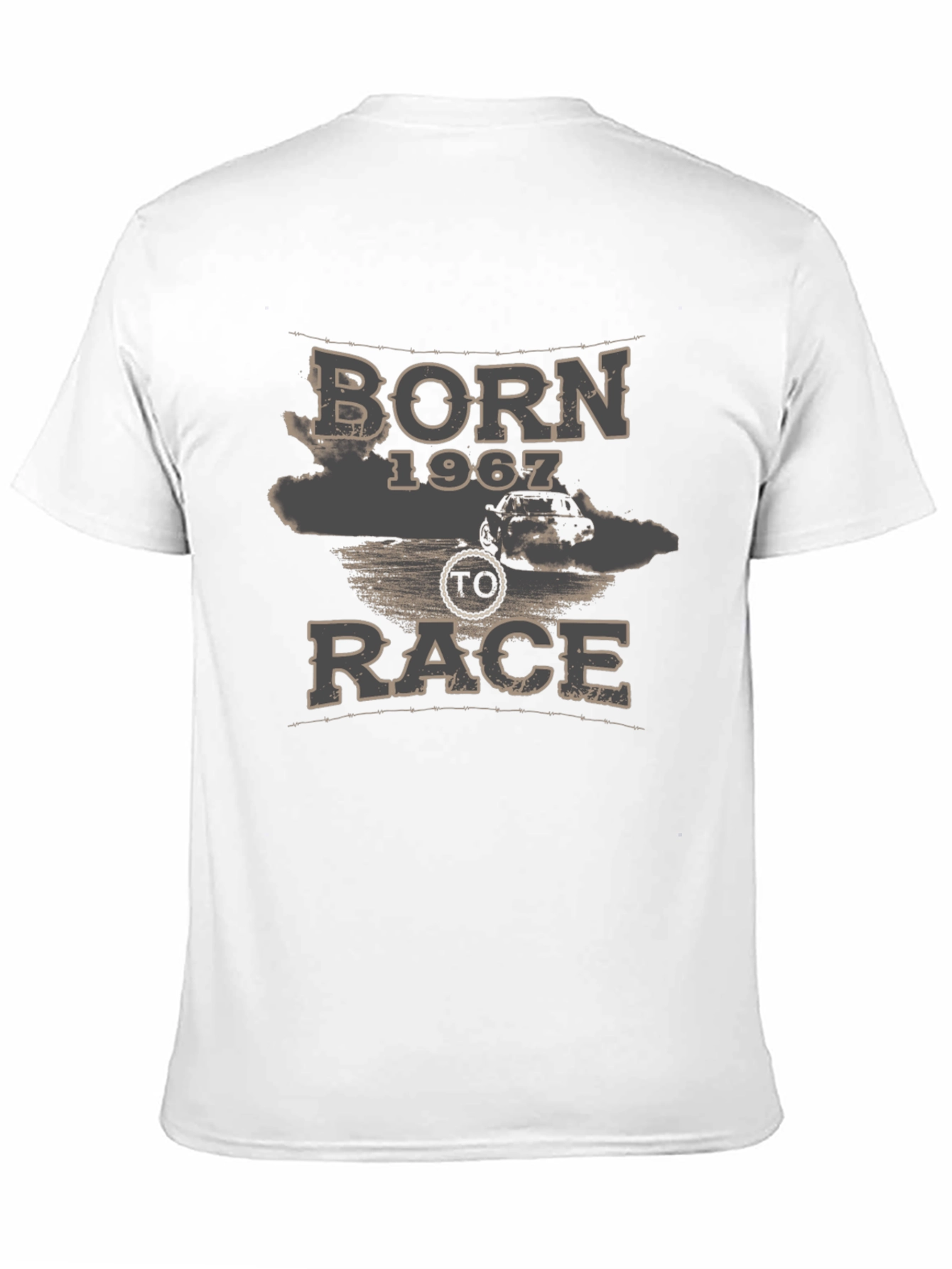 Born 1967 To Race Graphic Tee