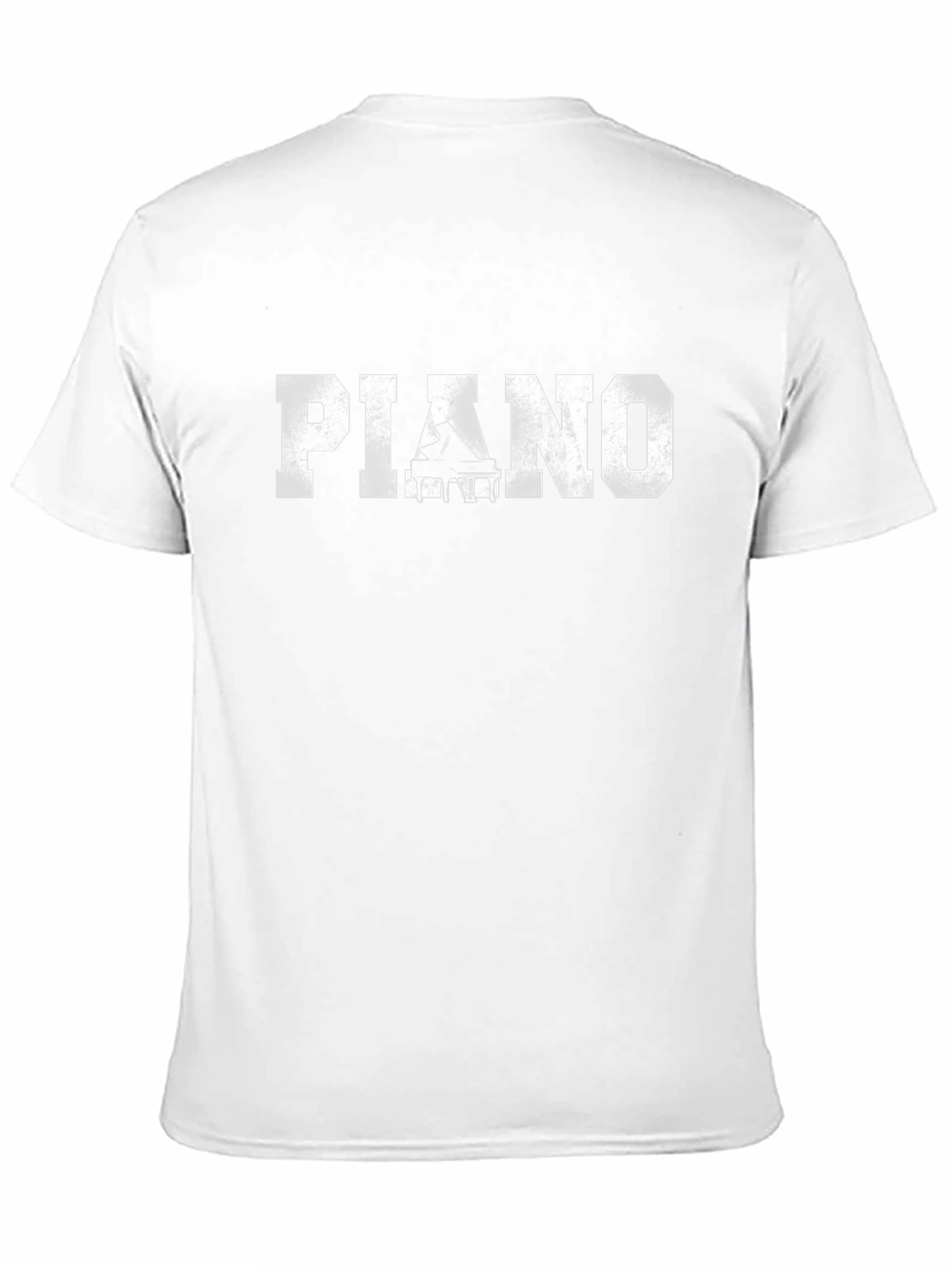 Piano Graphic Tee - Music Lovers T-Shirt