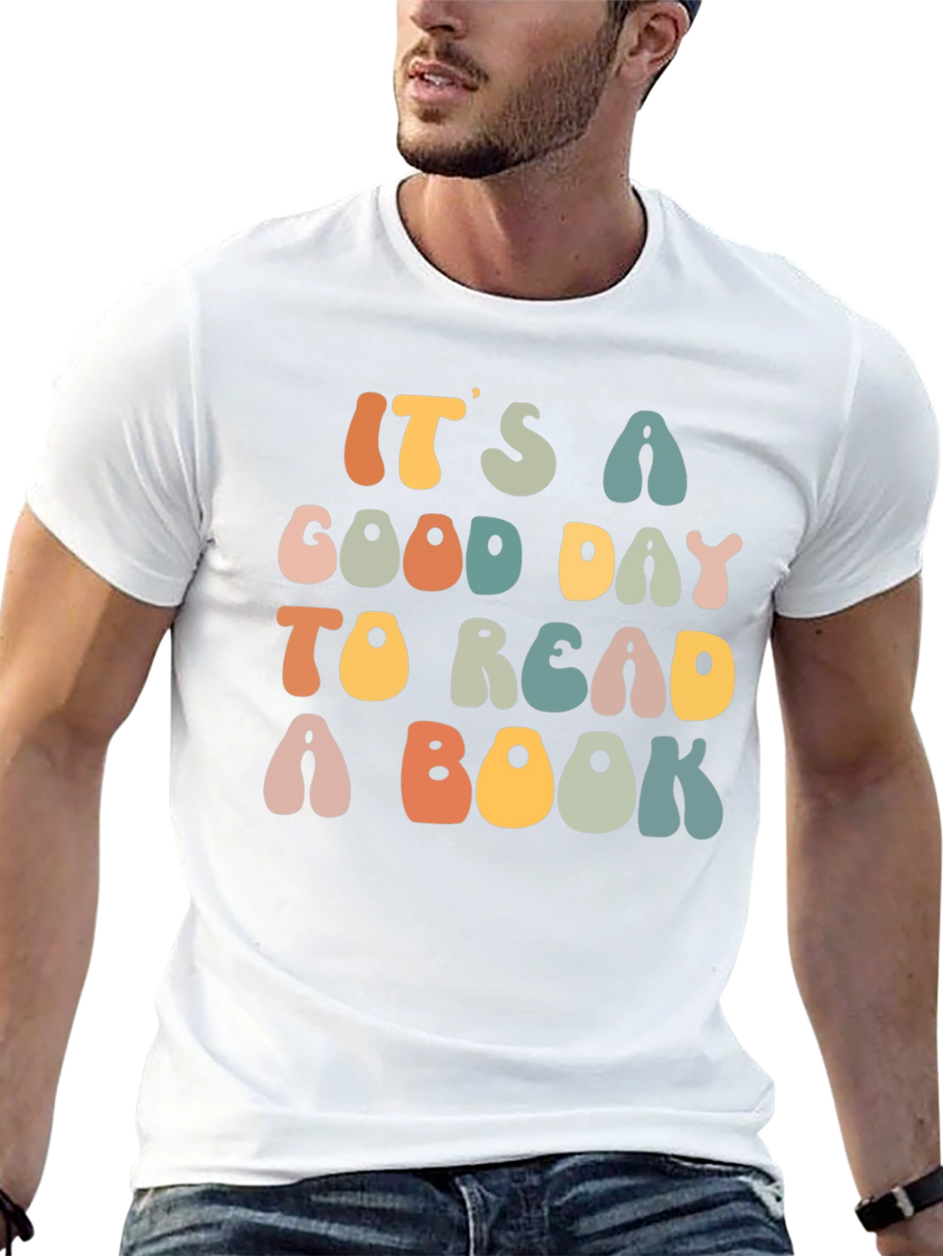 Retro Book Lover T-Shirt