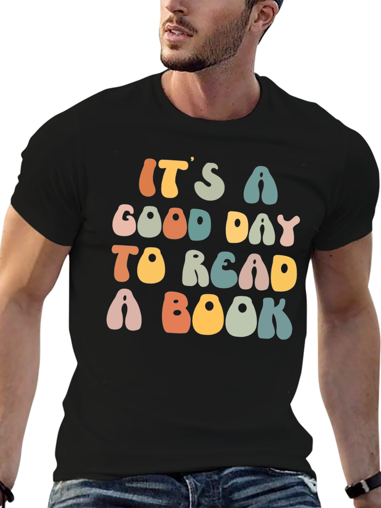 Retro Book Lover T-Shirt