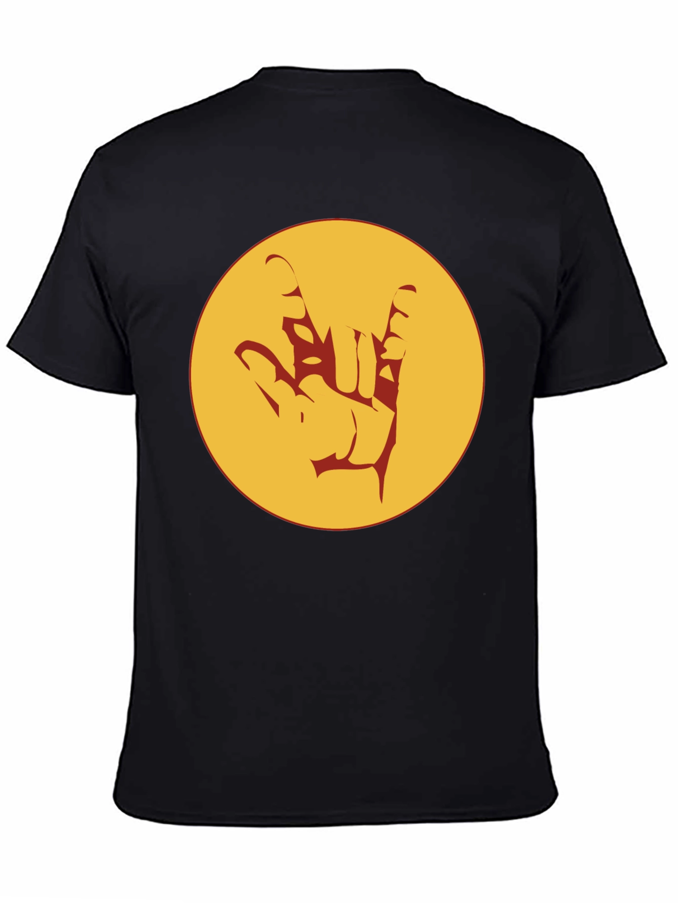 Rock On Graphic Tee - Black