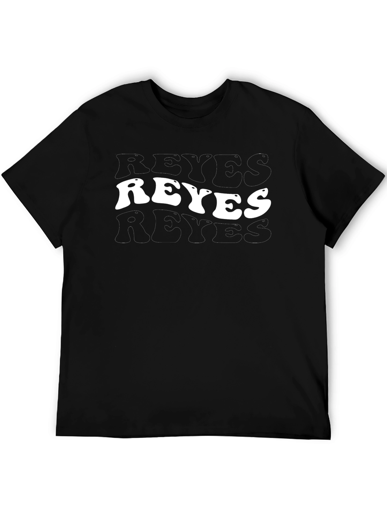 Reyes Retro Graphic Tee - Black