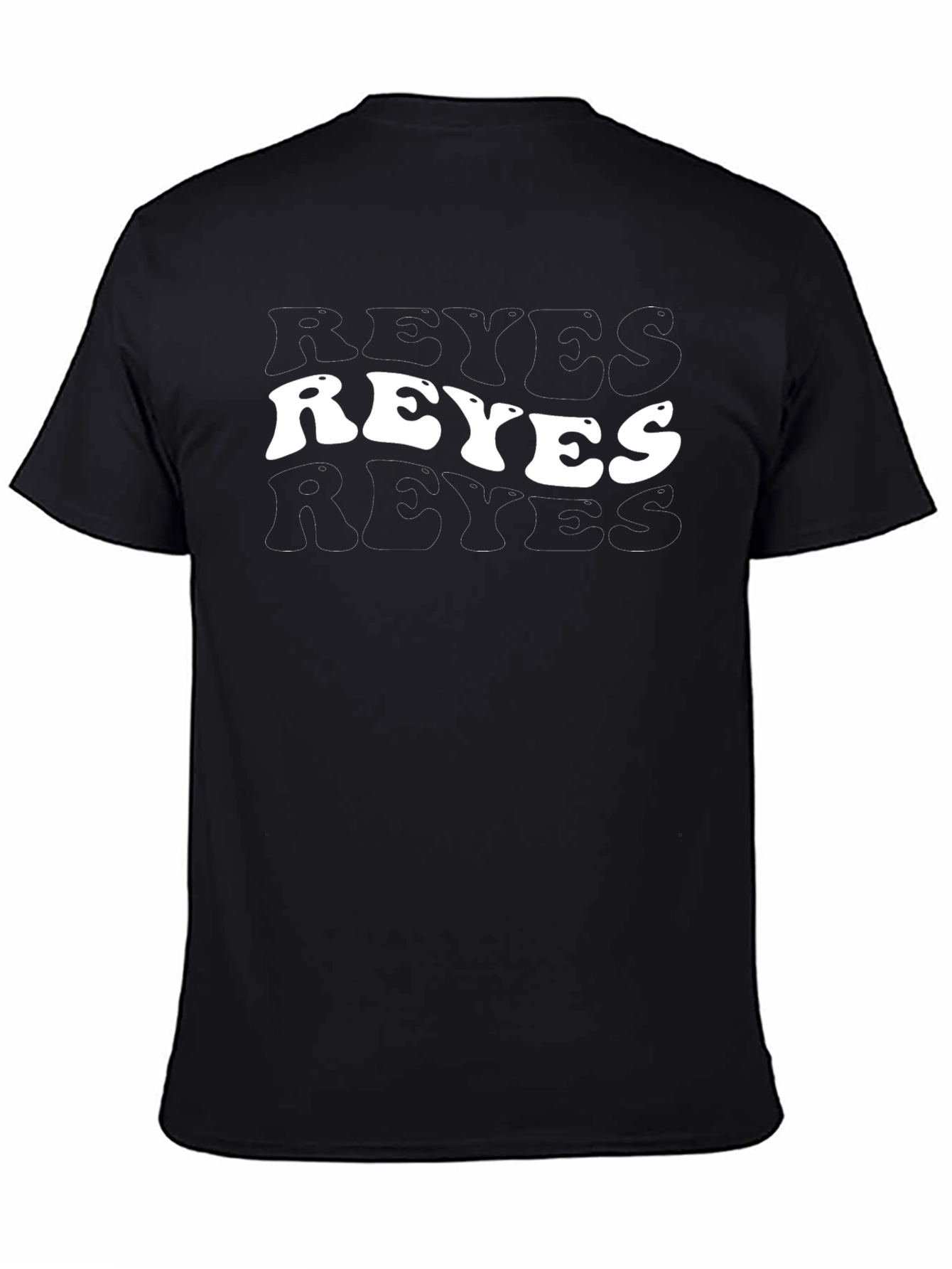 Reyes Retro Graphic Tee - Black
