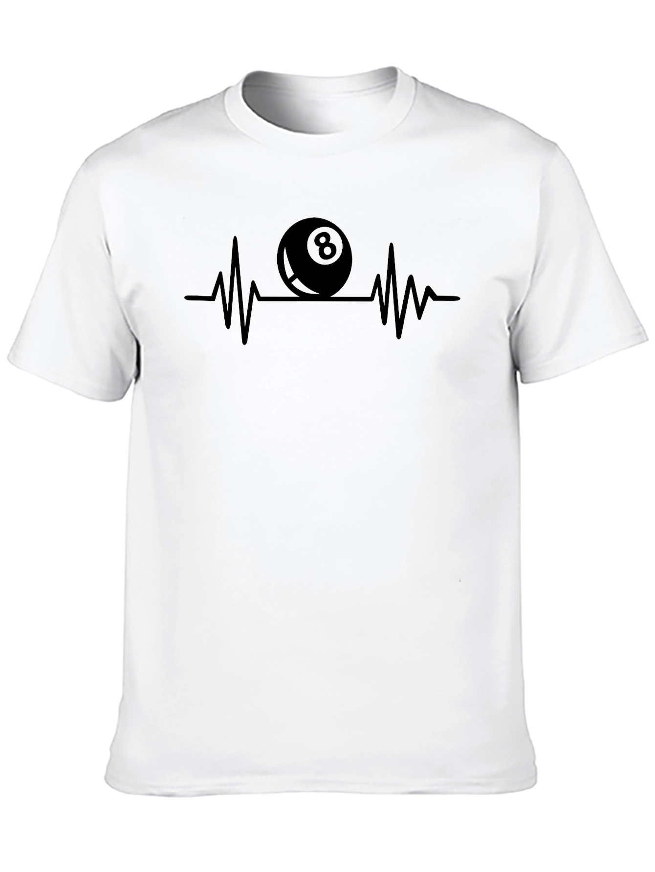 Pool 8-Ball Heartbeat T-Shirt