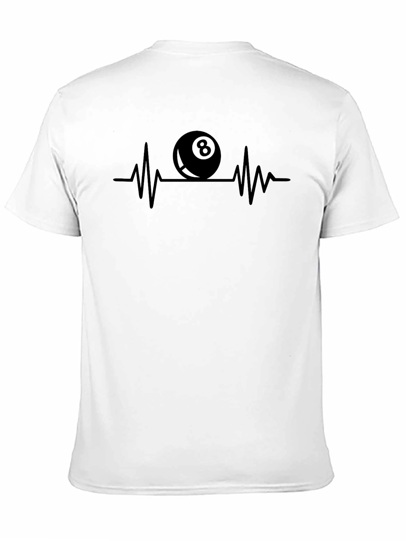 Pool 8-Ball Heartbeat T-Shirt