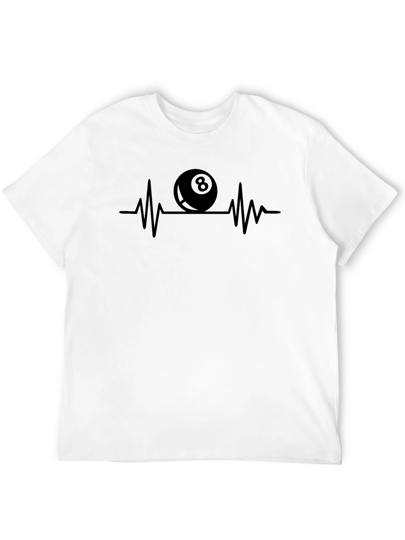 Pool 8-Ball Heartbeat T-Shirt