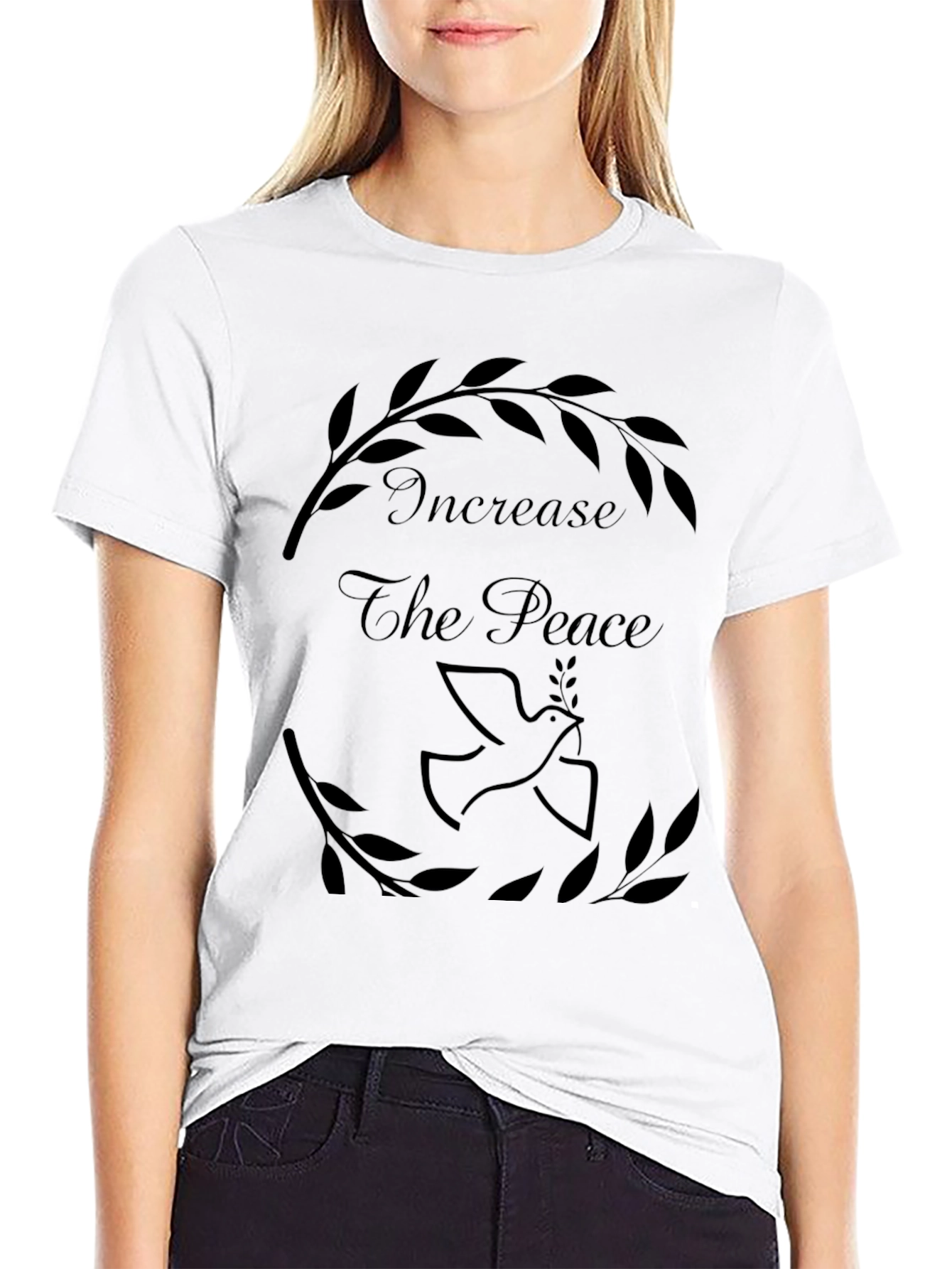 Increase The Peace Dove T-Shirt - Positive Message