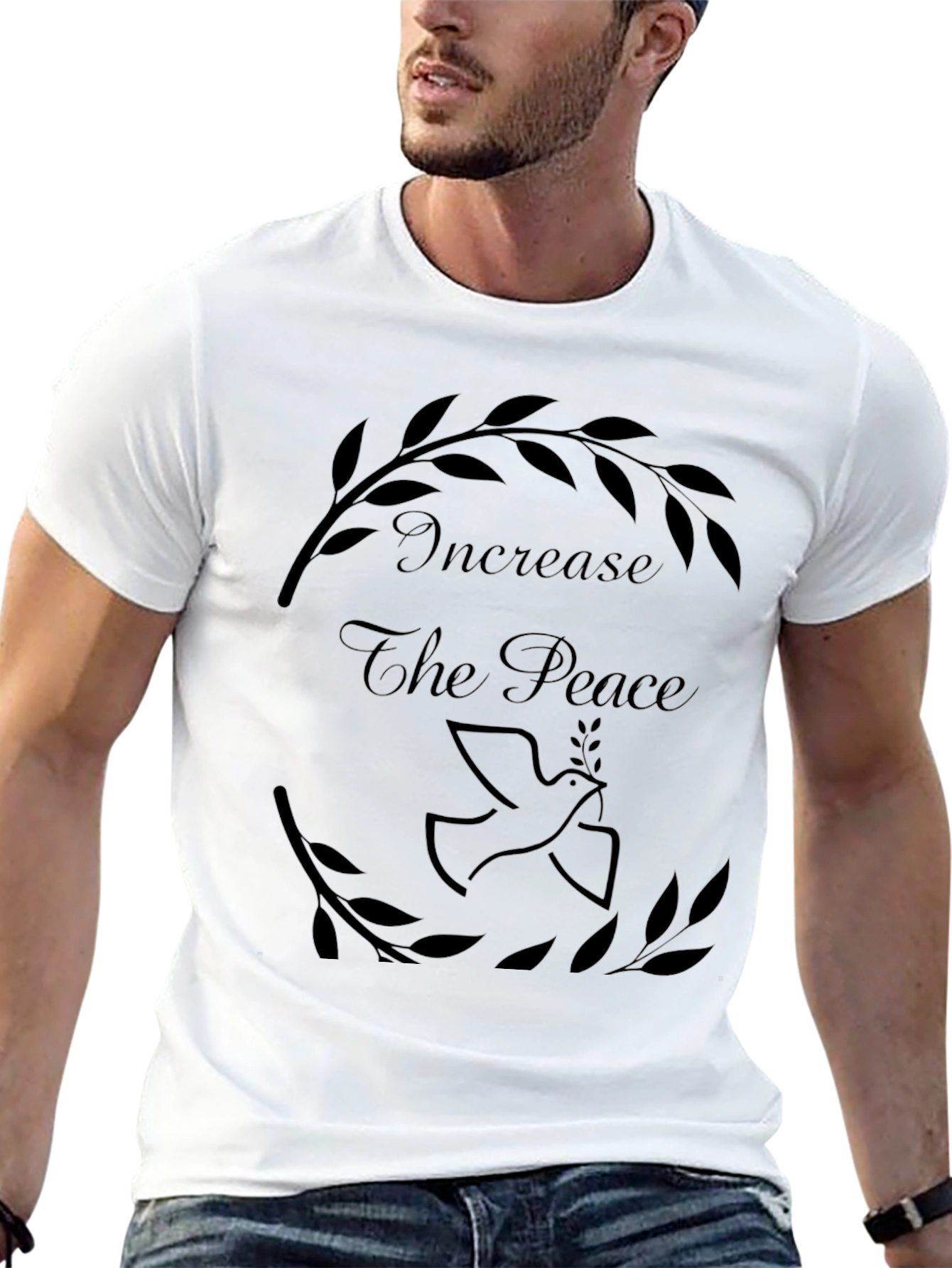 Increase The Peace Dove T-Shirt - Positive Message