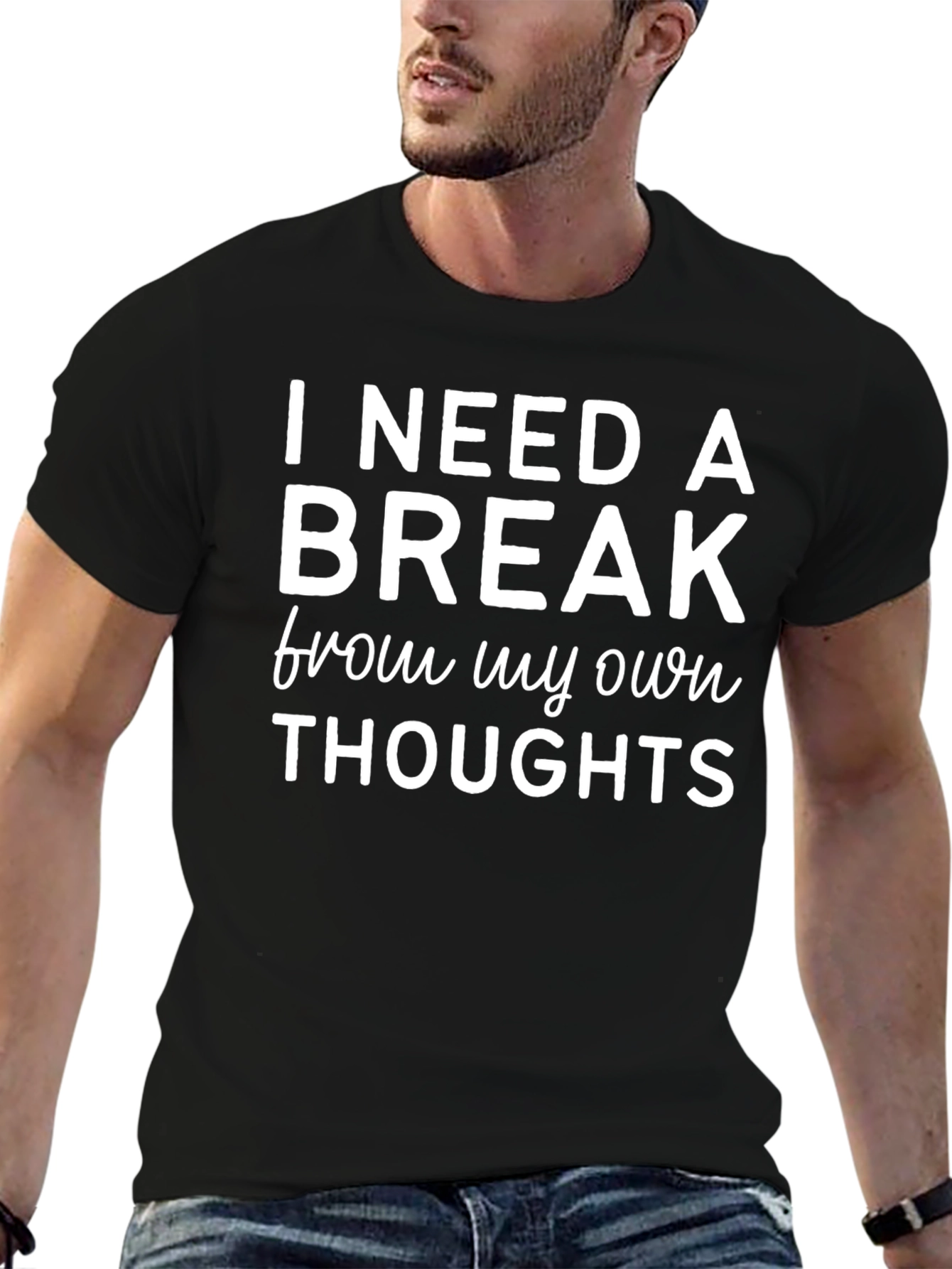 I Need a Break T-Shirt - Funny Slogan Tee