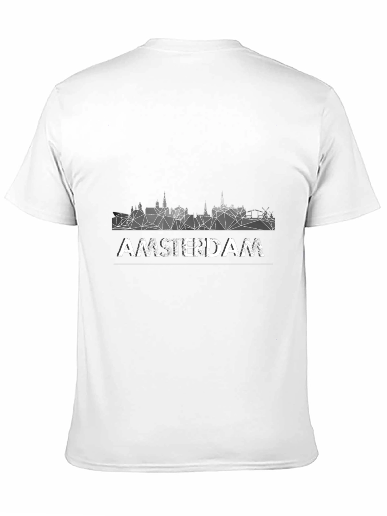 Amsterdam Skyline Geometric Graphic Tee