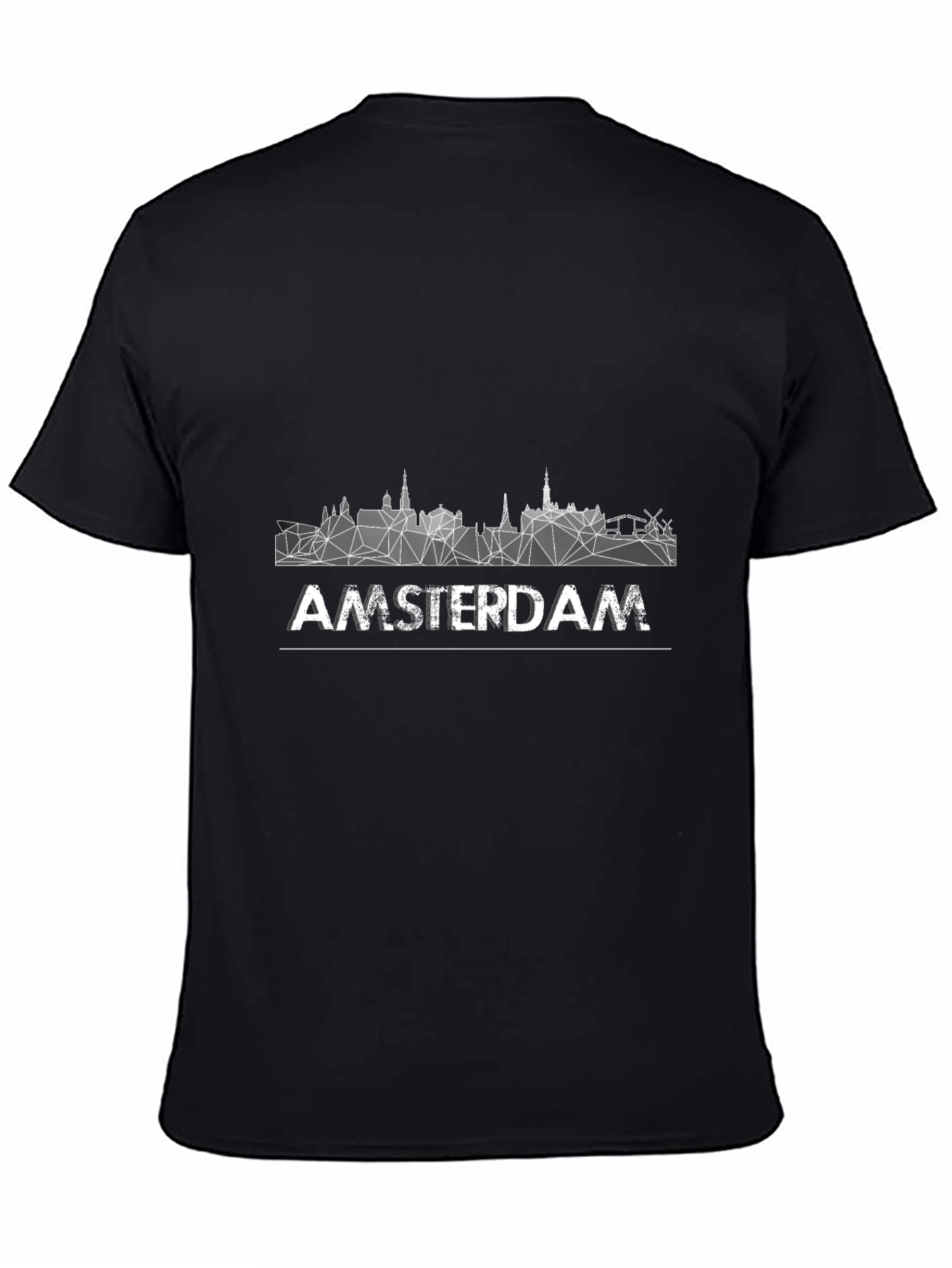 Amsterdam Skyline Geometric Graphic Tee
