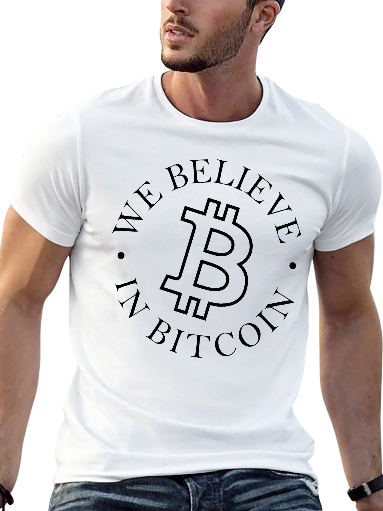 Bitcoin Believer Graphic Tee - Crypto Enthusiast Shirt