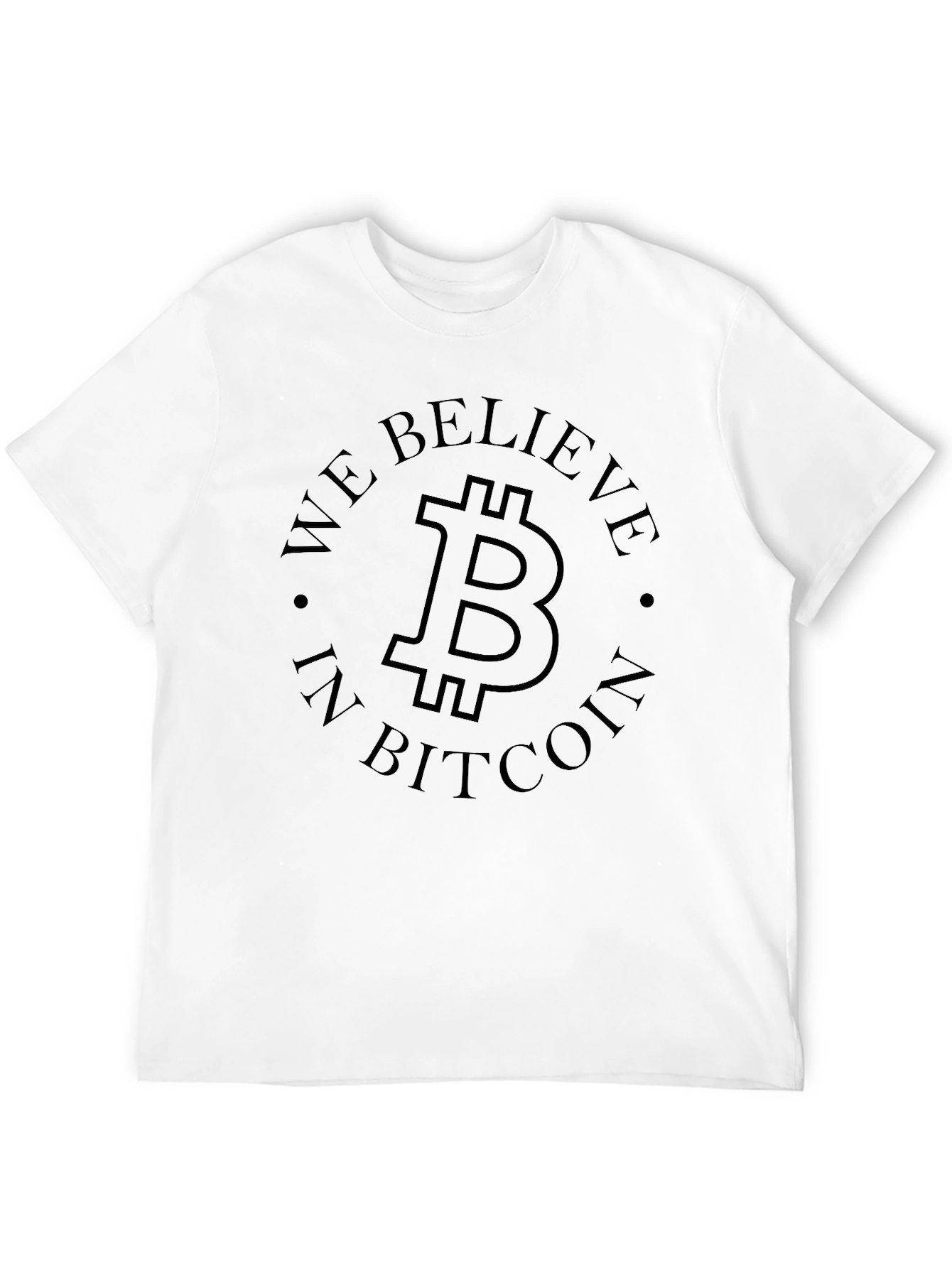 Bitcoin Believer Graphic Tee - Crypto Enthusiast Shirt