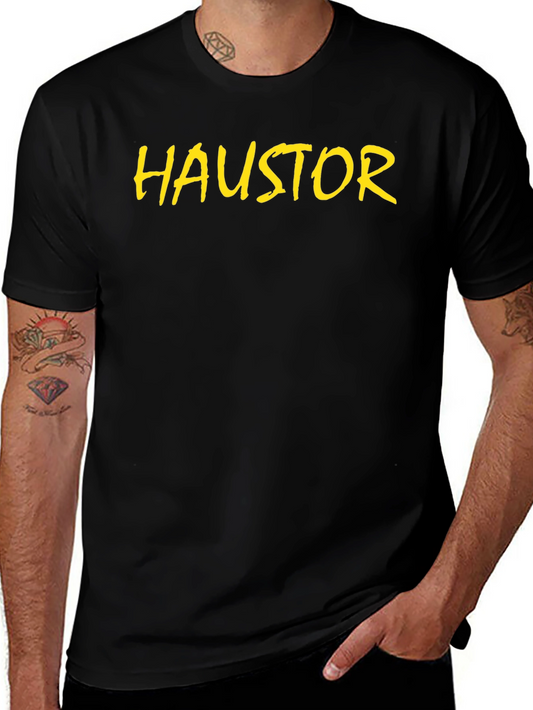 HAUSTOR Graphic Tee - Classic Black T-Shirt