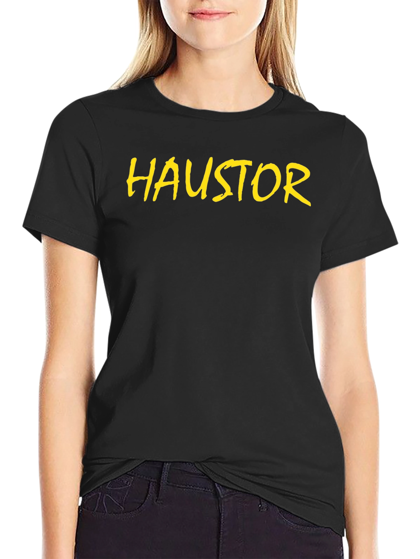 HAUSTOR Graphic Tee - Classic Black T-Shirt