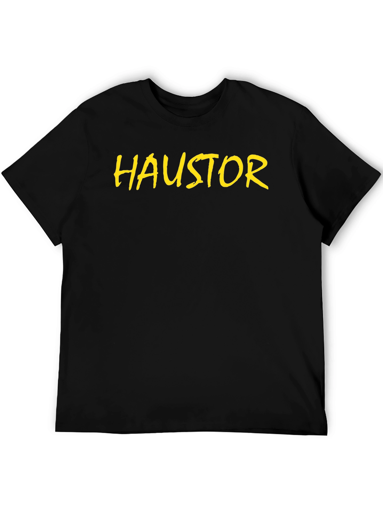 HAUSTOR Graphic Tee - Classic Black T-Shirt