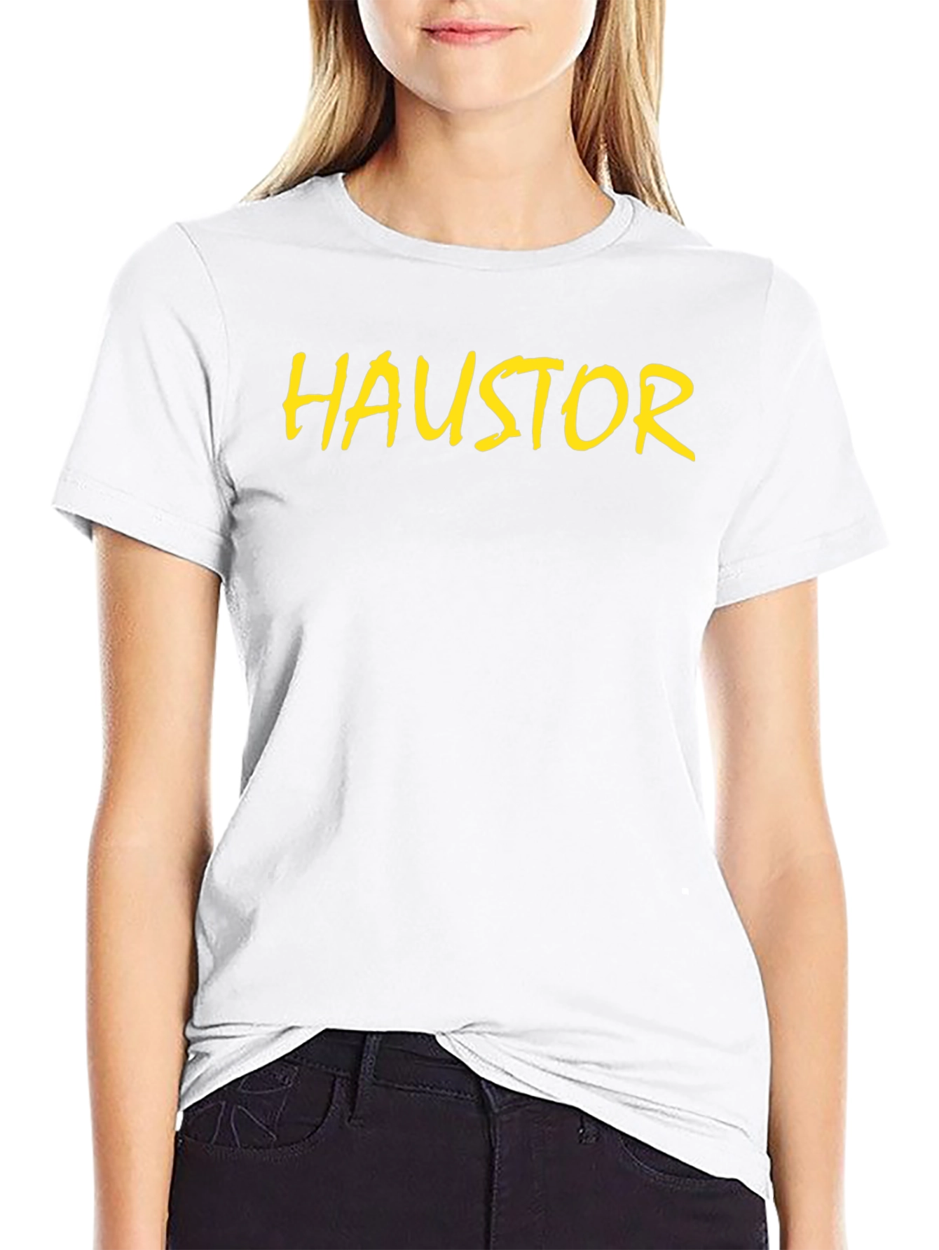 HAUSTOR Graphic Tee - Classic Black T-Shirt