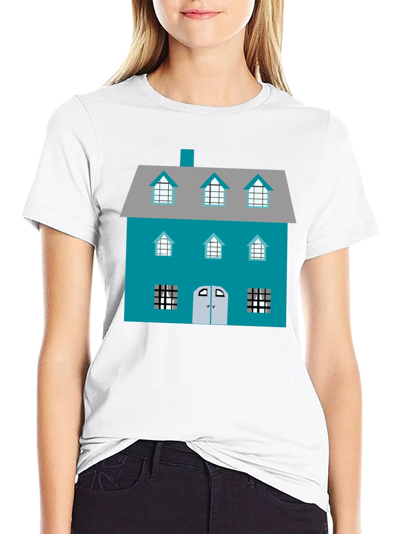 House Graphic Tee - Architect Gift