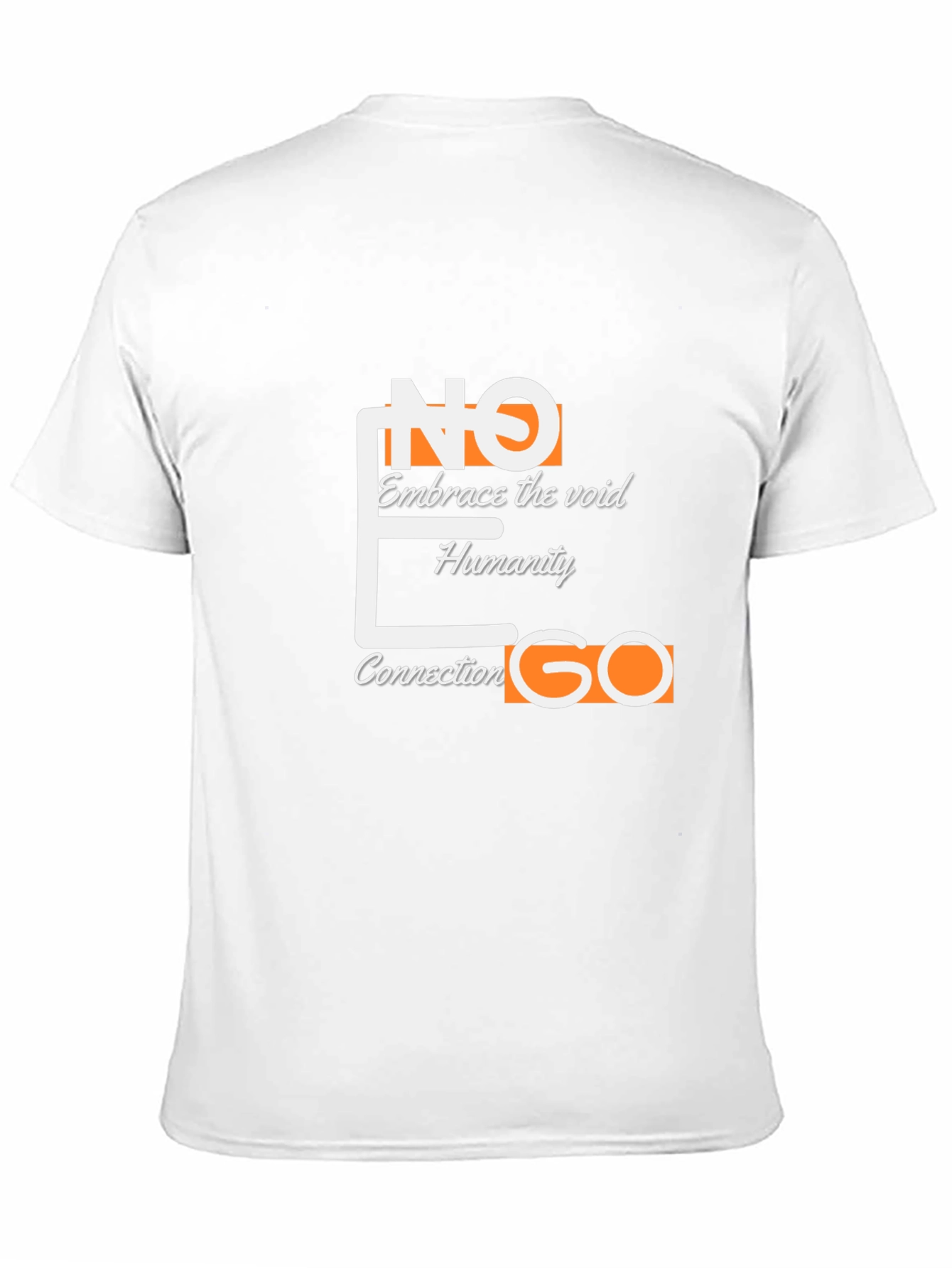 Abstract Design Black Graphic Tee