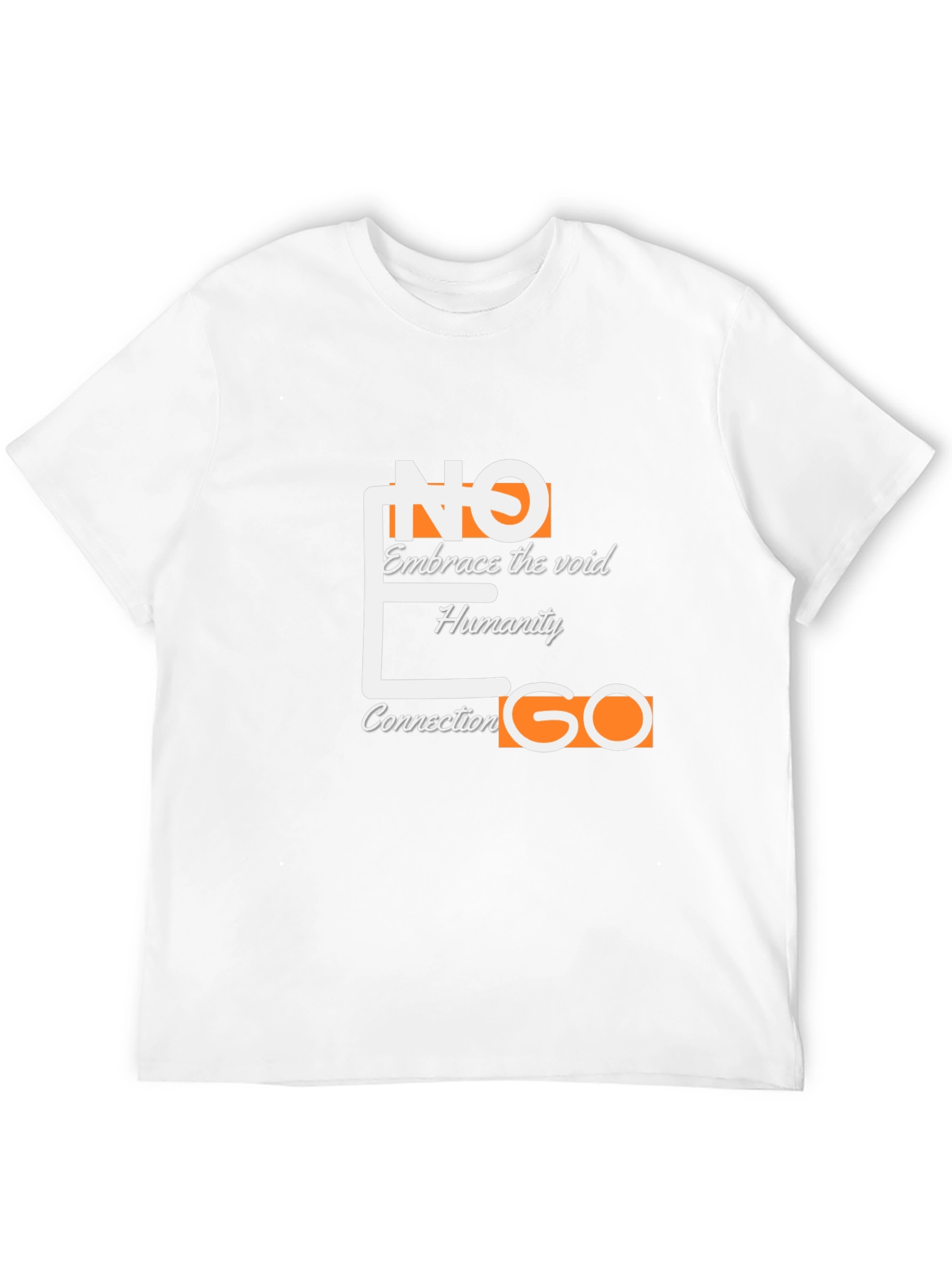 Abstract Design Black Graphic Tee