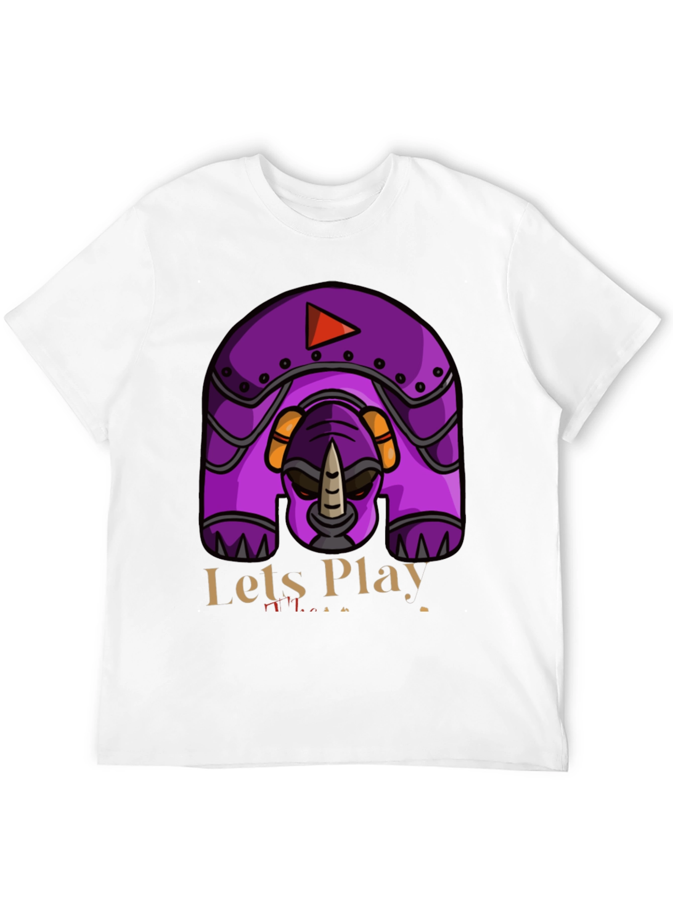 Lets Play Rhino Robot T-Shirt