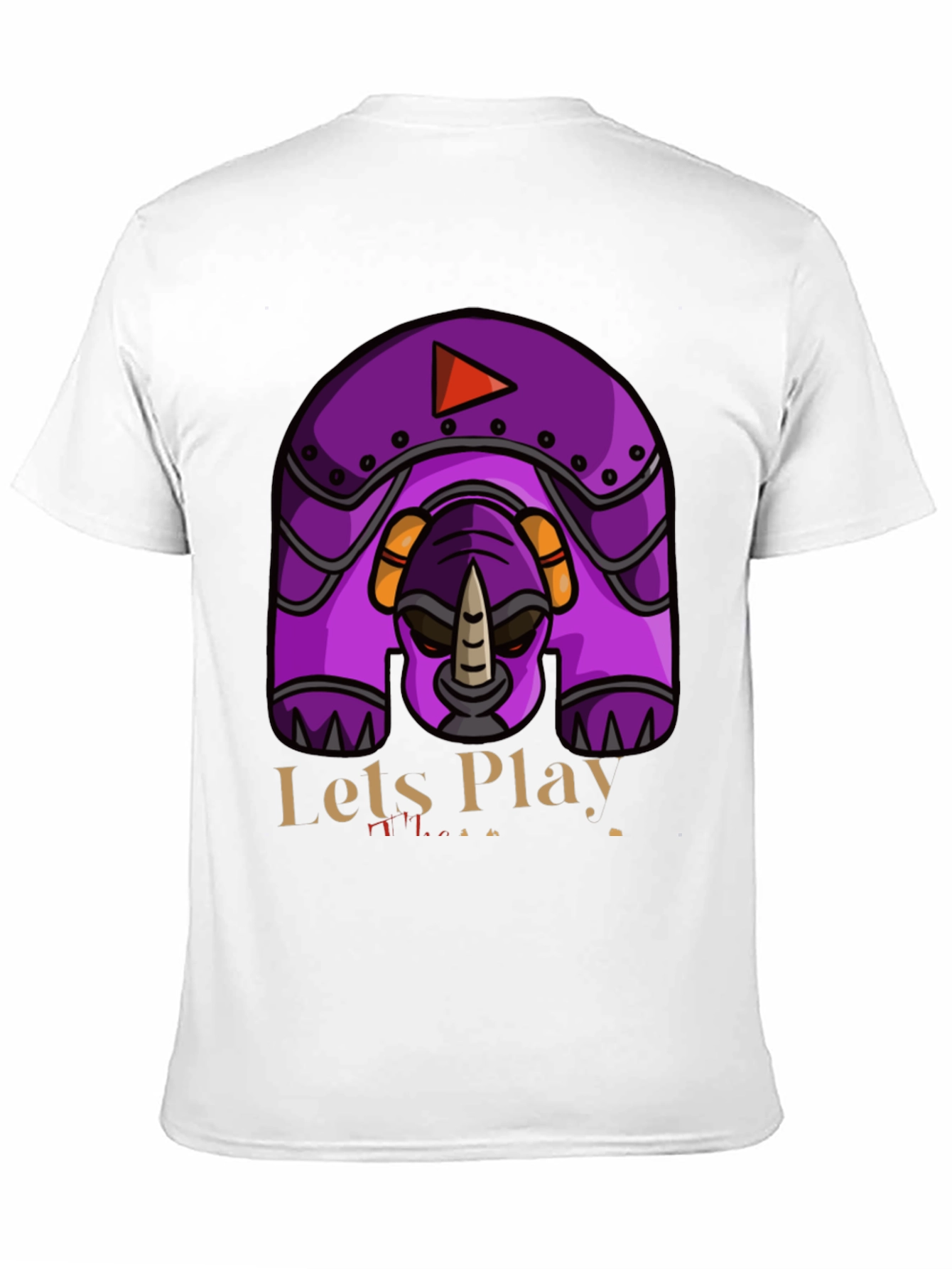 Lets Play Rhino Robot T-Shirt