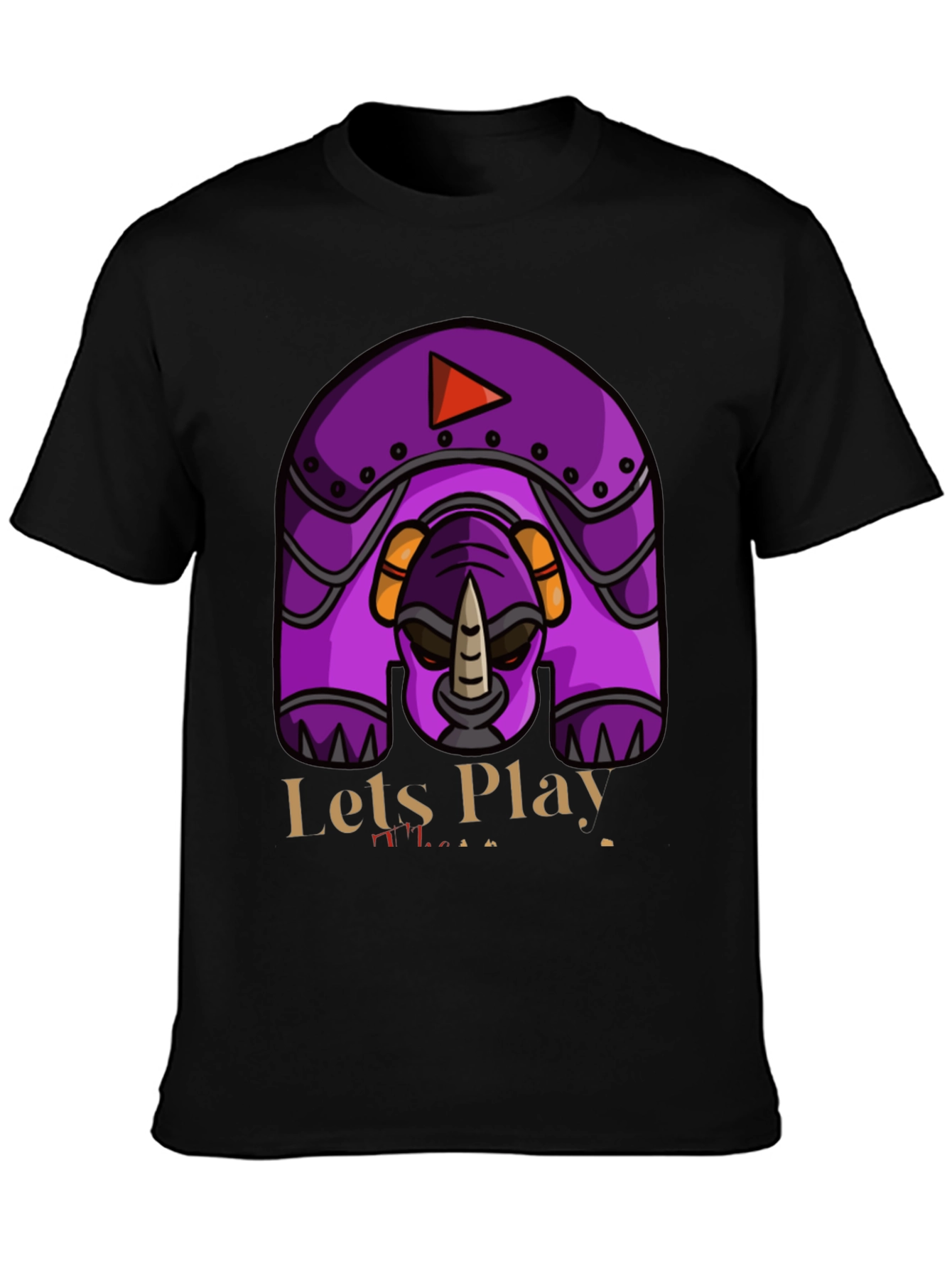 Lets Play Rhino Robot T-Shirt