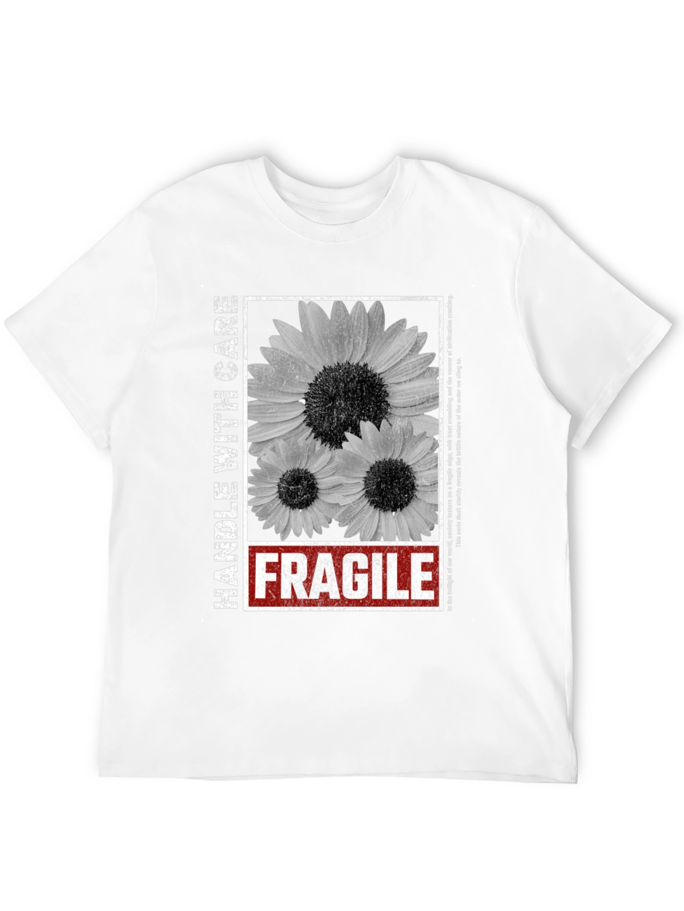Fragile Graphic Tee - Handle With Care Unisex T-Shirt