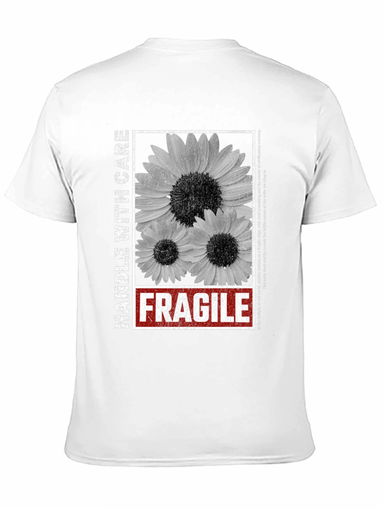 Fragile Graphic Tee - Handle With Care Unisex T-Shirt