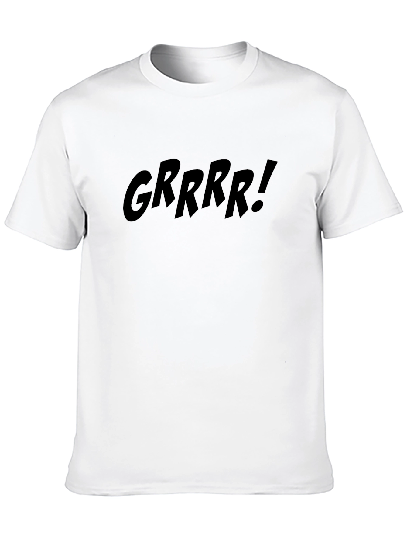 Grrrr! Graphic Tee - Soft Cotton Mens T-Shirt
