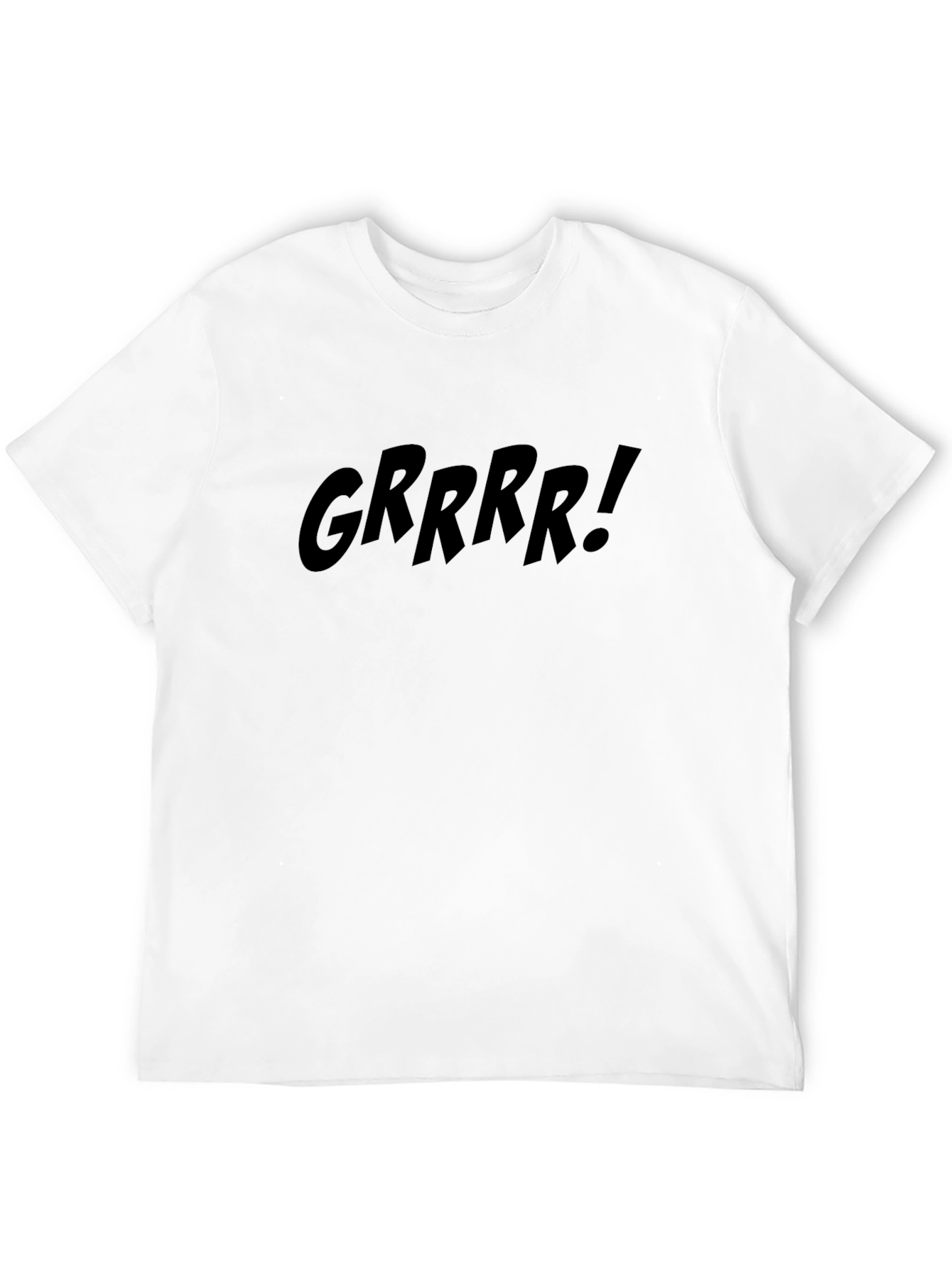 Grrrr! Graphic Tee - Soft Cotton Mens T-Shirt