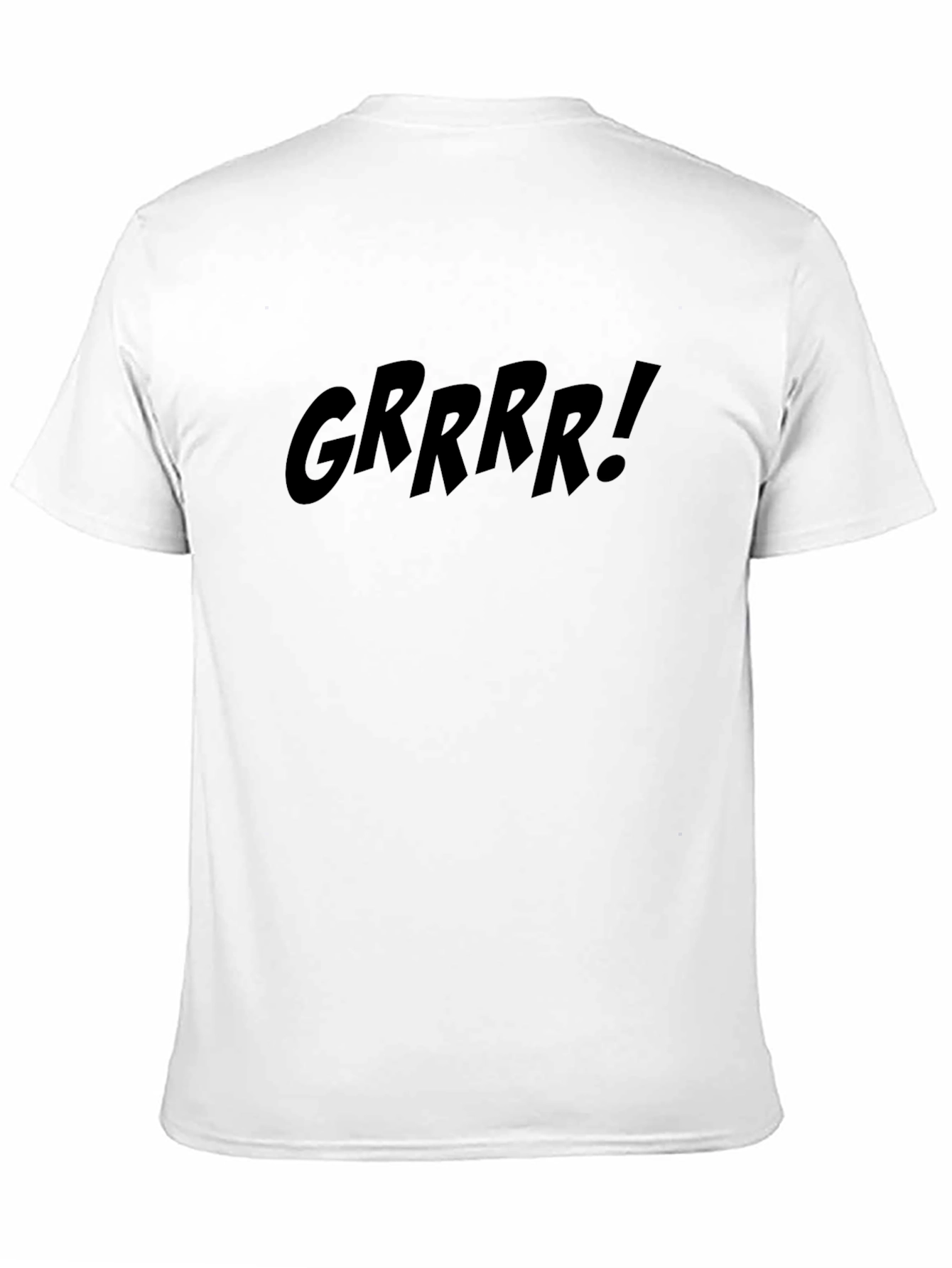 Grrrr! Graphic Tee - Soft Cotton Mens T-Shirt