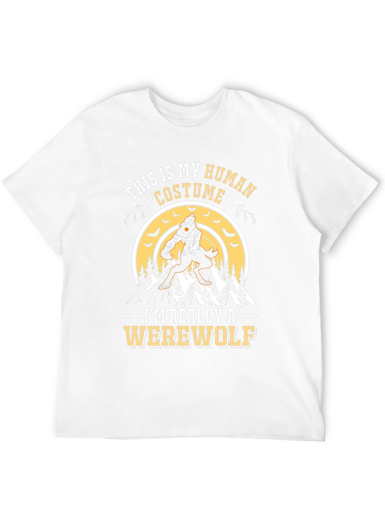 Werewolf Costume T-Shirt - Halloween Apparel